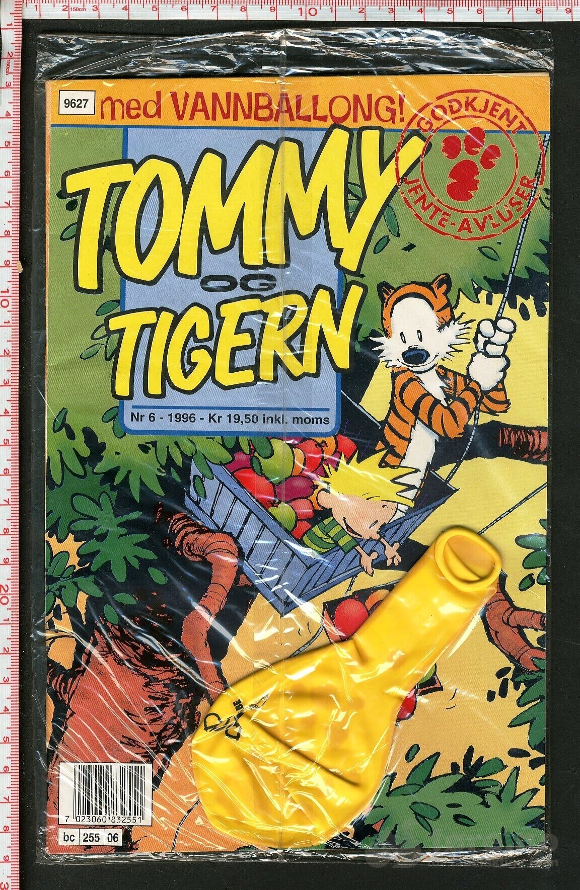 Tommy og Tigern Nr. 6 - 1996 (gul ballong)