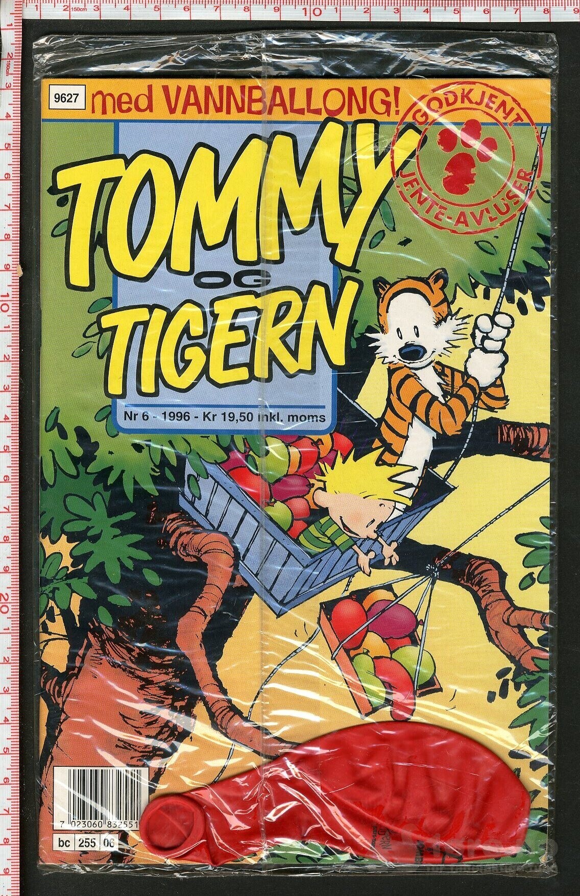 Tommy og Tigern Nr. 6 - 1996 (rød ballong)