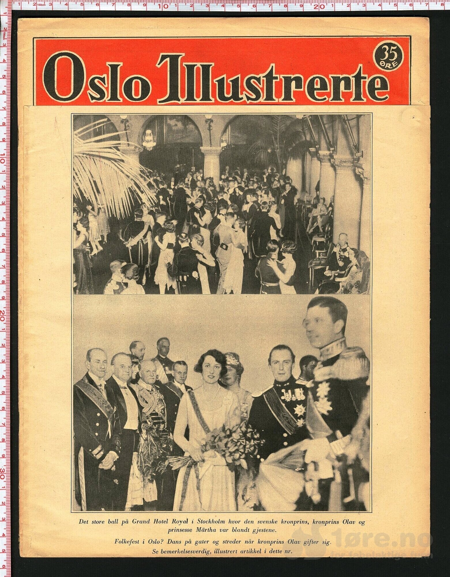 Oslo illustrerte nr. 7 - 1929 - debut Professor Tanke!