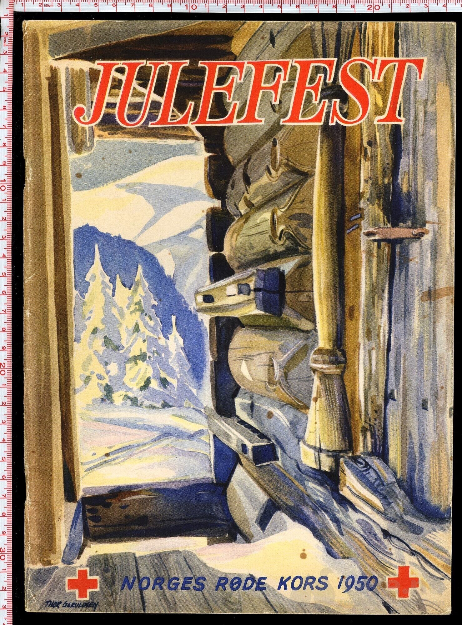 Julefest - Norges røde kors 1950