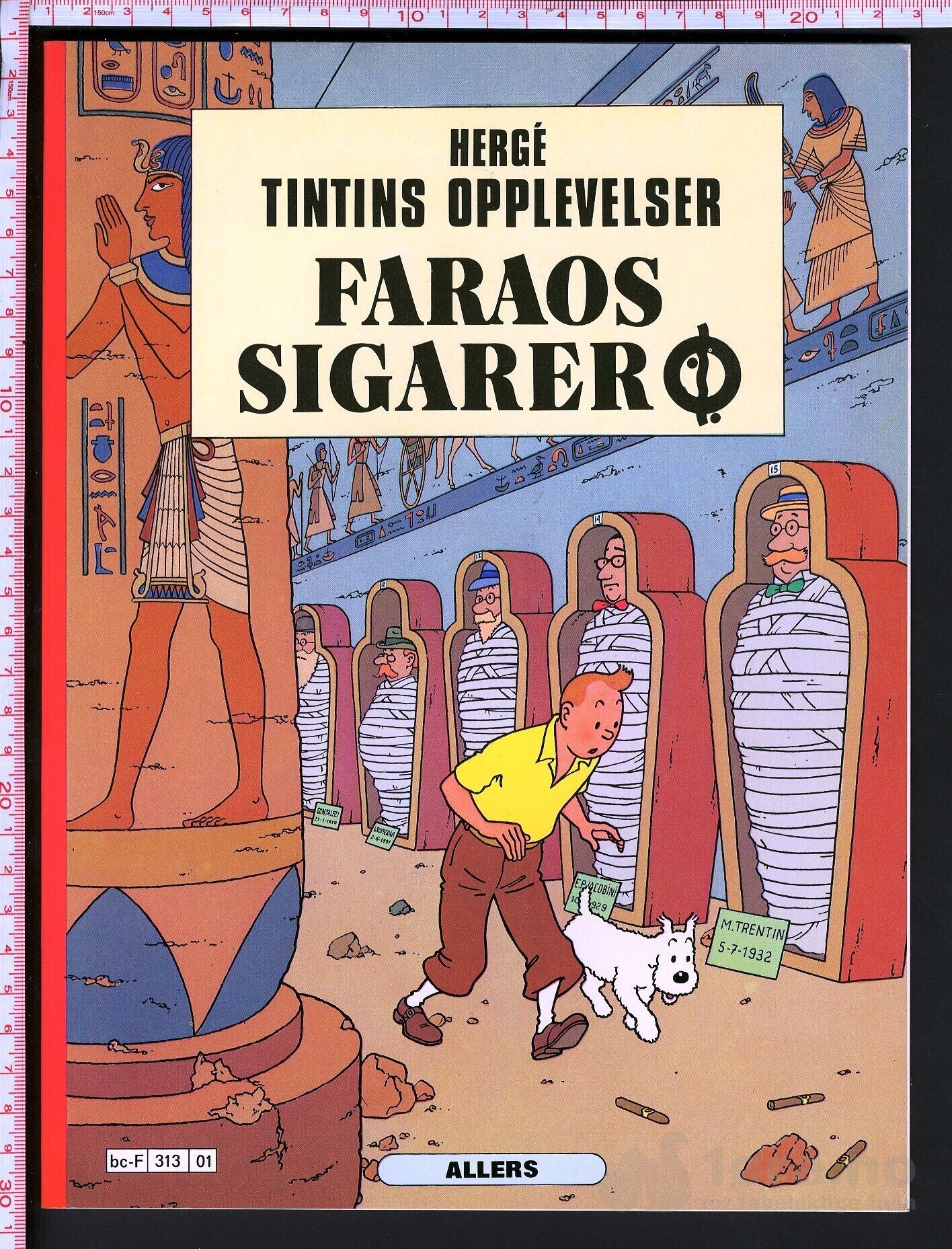 Hergé Tintins opplevelser nr. 1 - Allers
