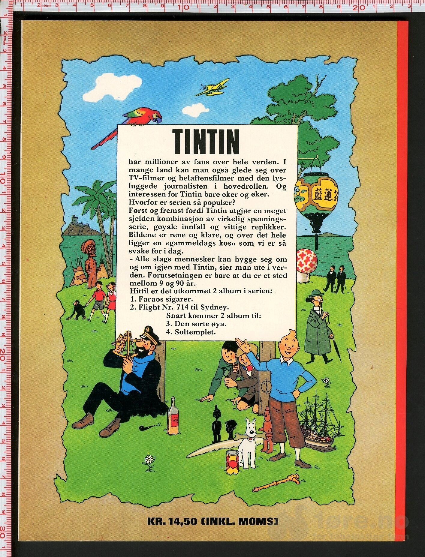 Hergé Tintins opplevelser nr. 1 - Allers, bilde 2