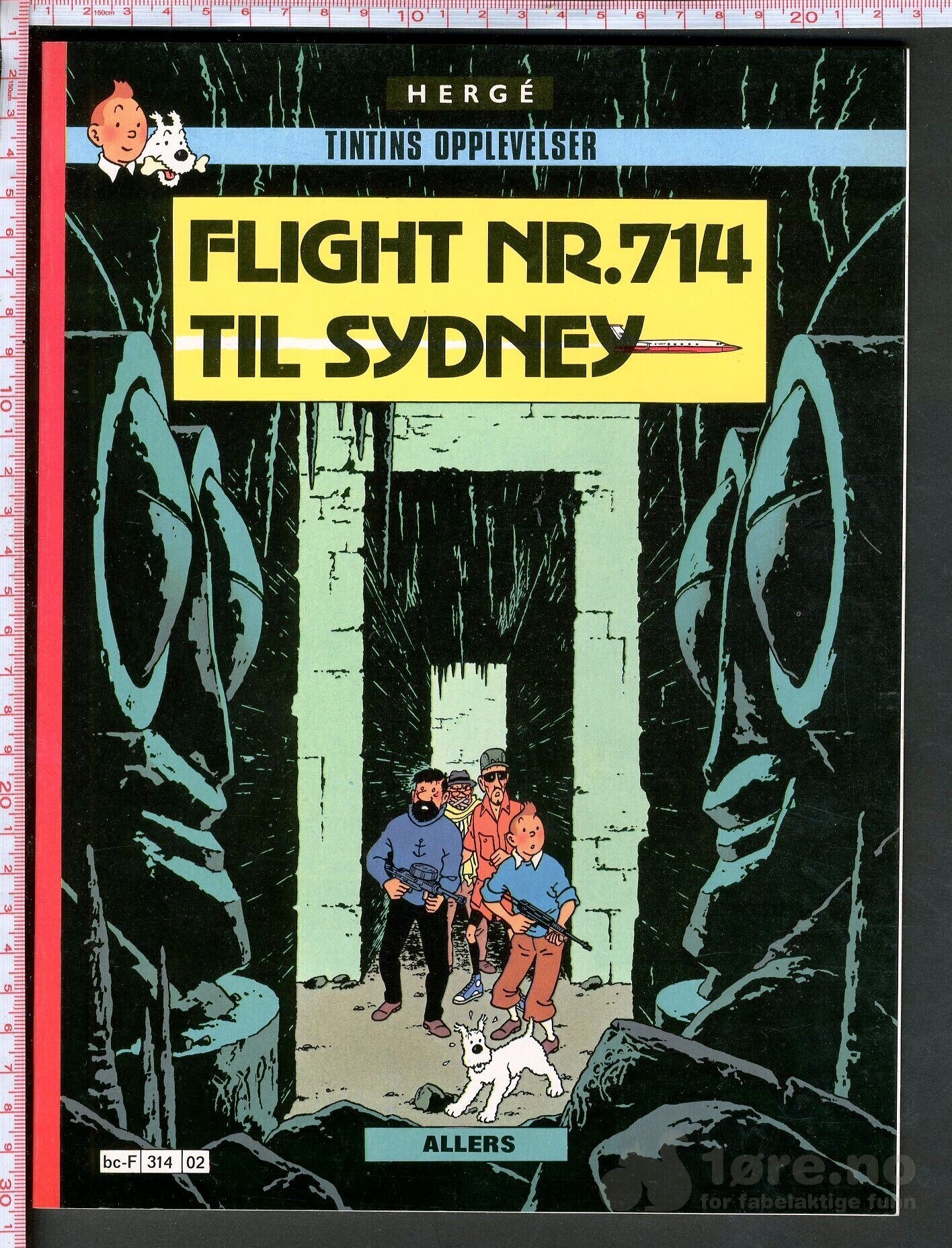 Hergé Tintins opplevelser nr. 2 - Allers
