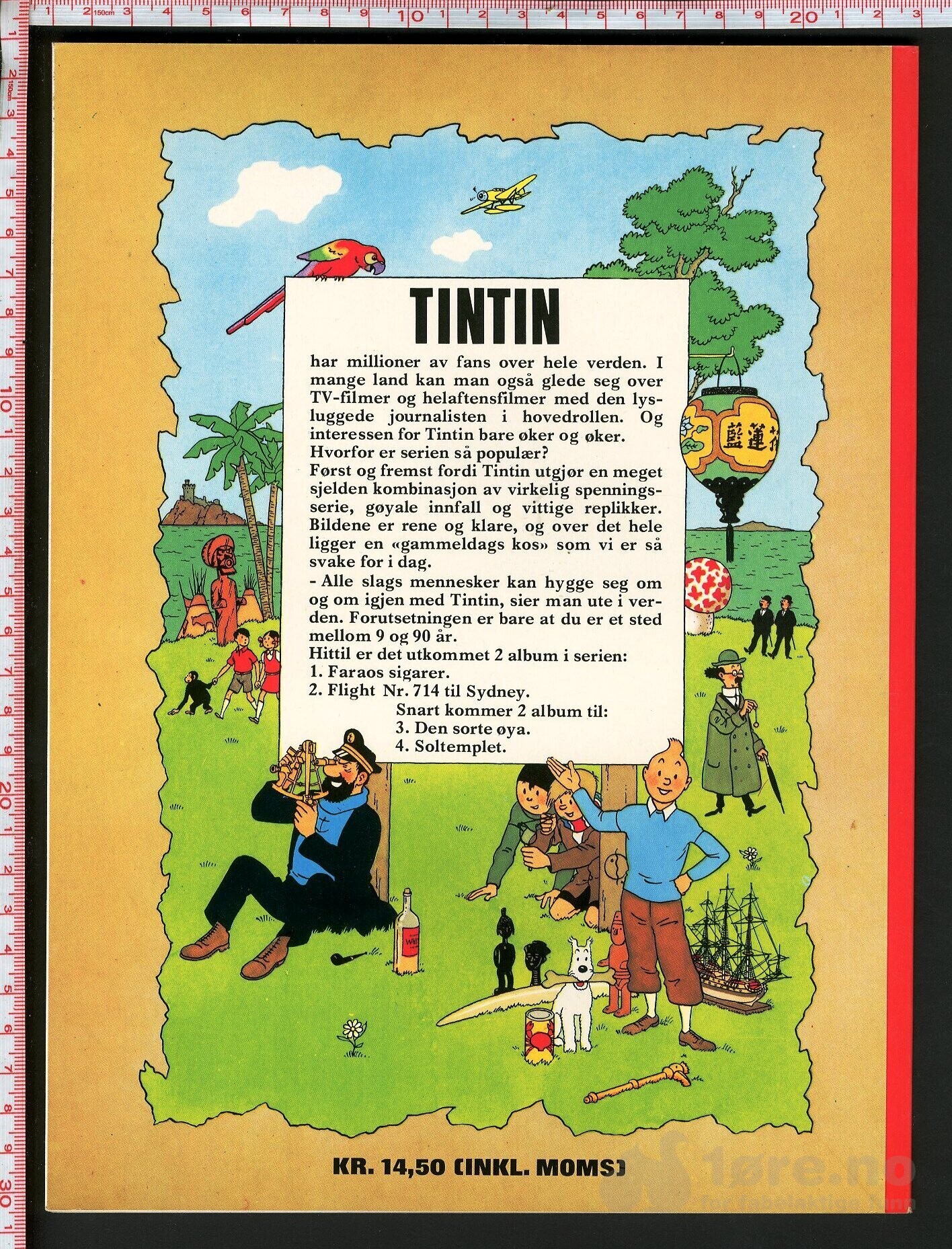 Hergé Tintins opplevelser nr. 2 - Allers, bilde 2