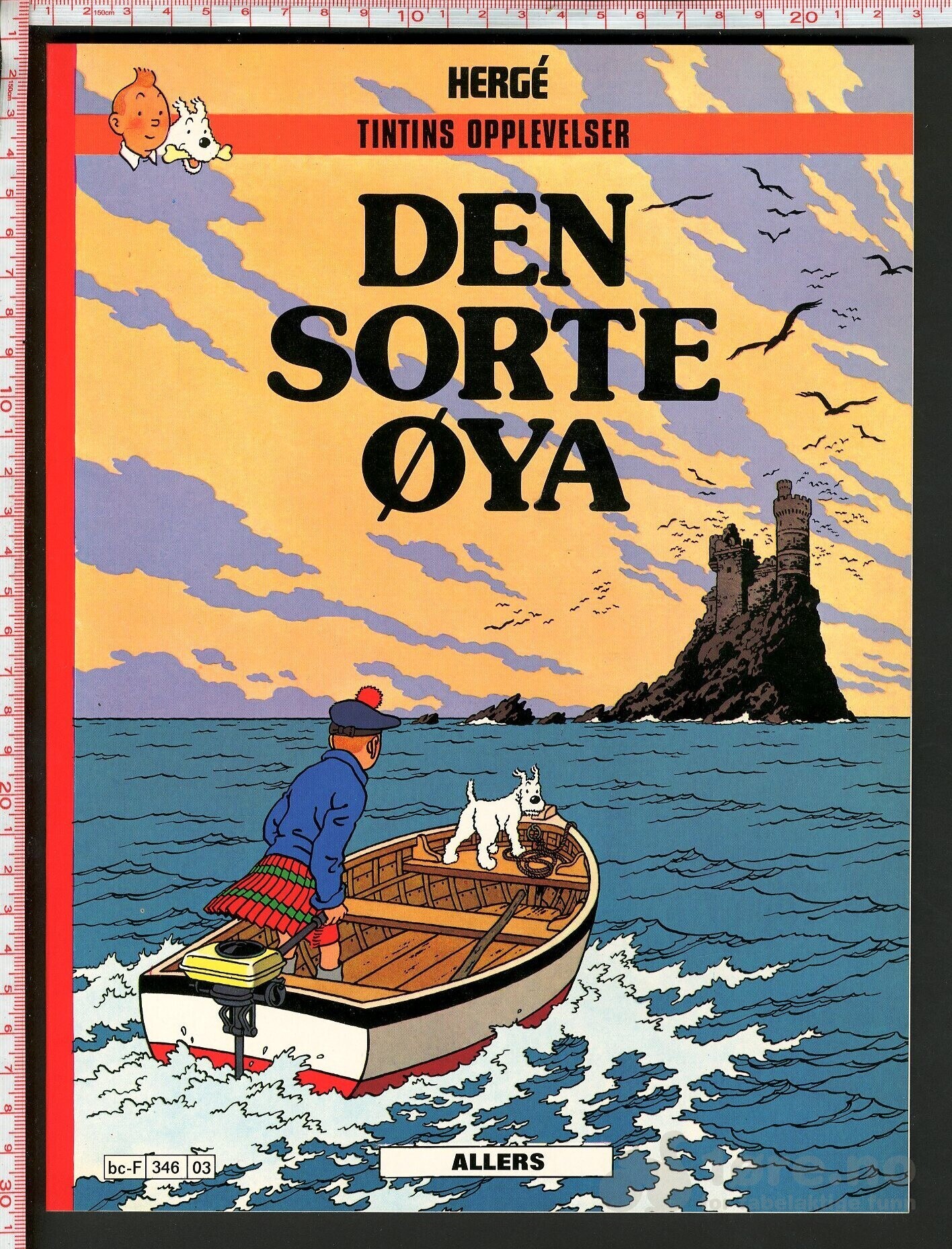 Hergé Tintins opplevelser nr. 3 - Allers