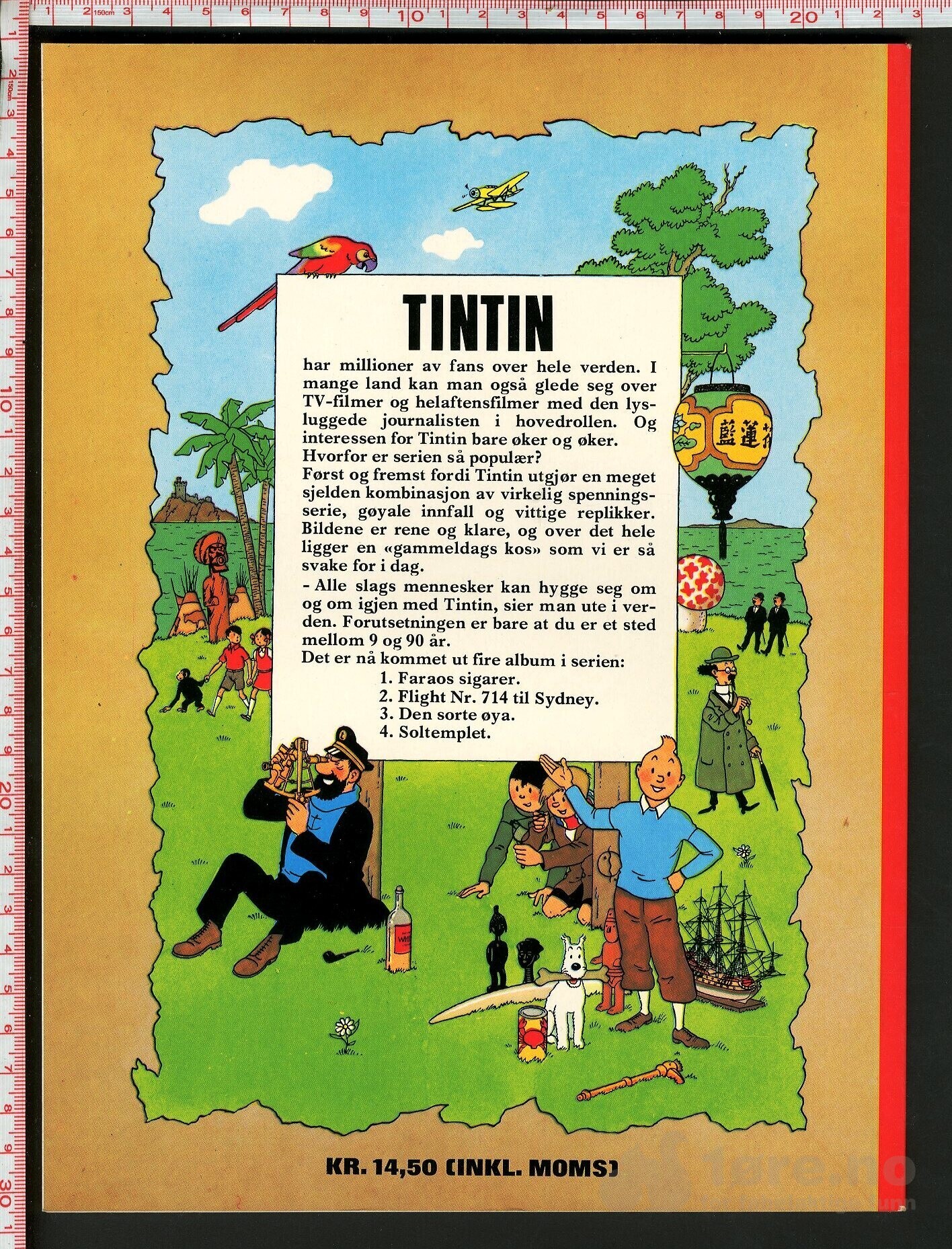 Hergé Tintins opplevelser nr. 3 - Allers, bilde 2