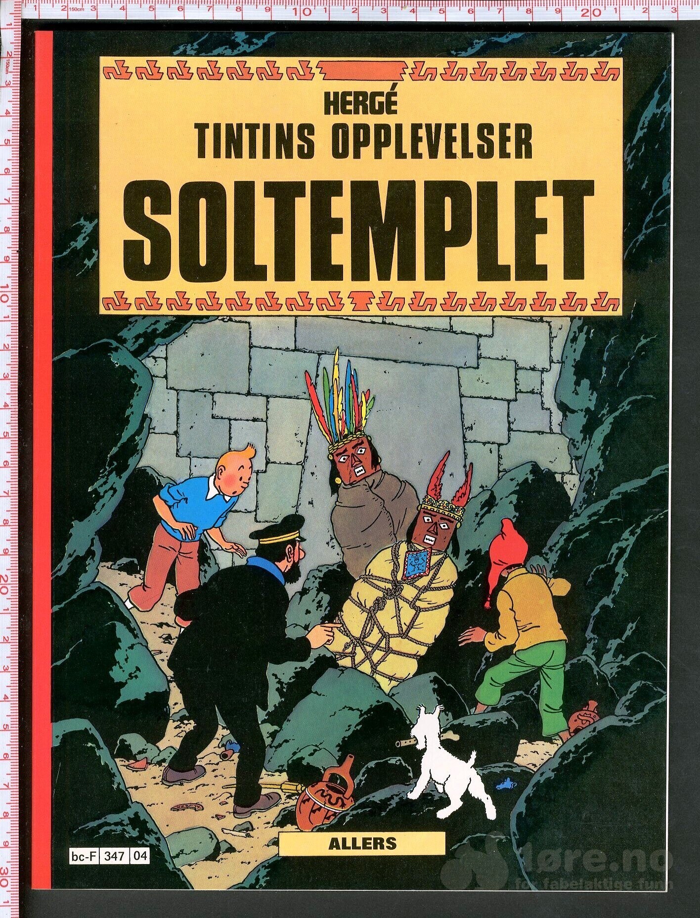Hergé Tintins opplevelser nr. 4 - Allers