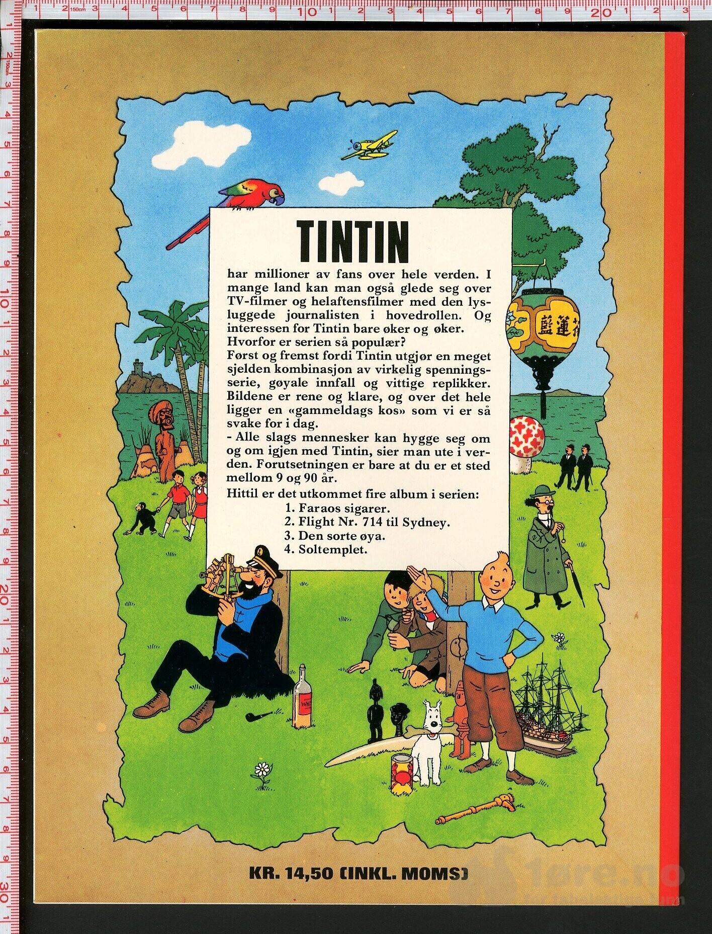 Hergé Tintins opplevelser nr. 4 - Allers, bilde 2