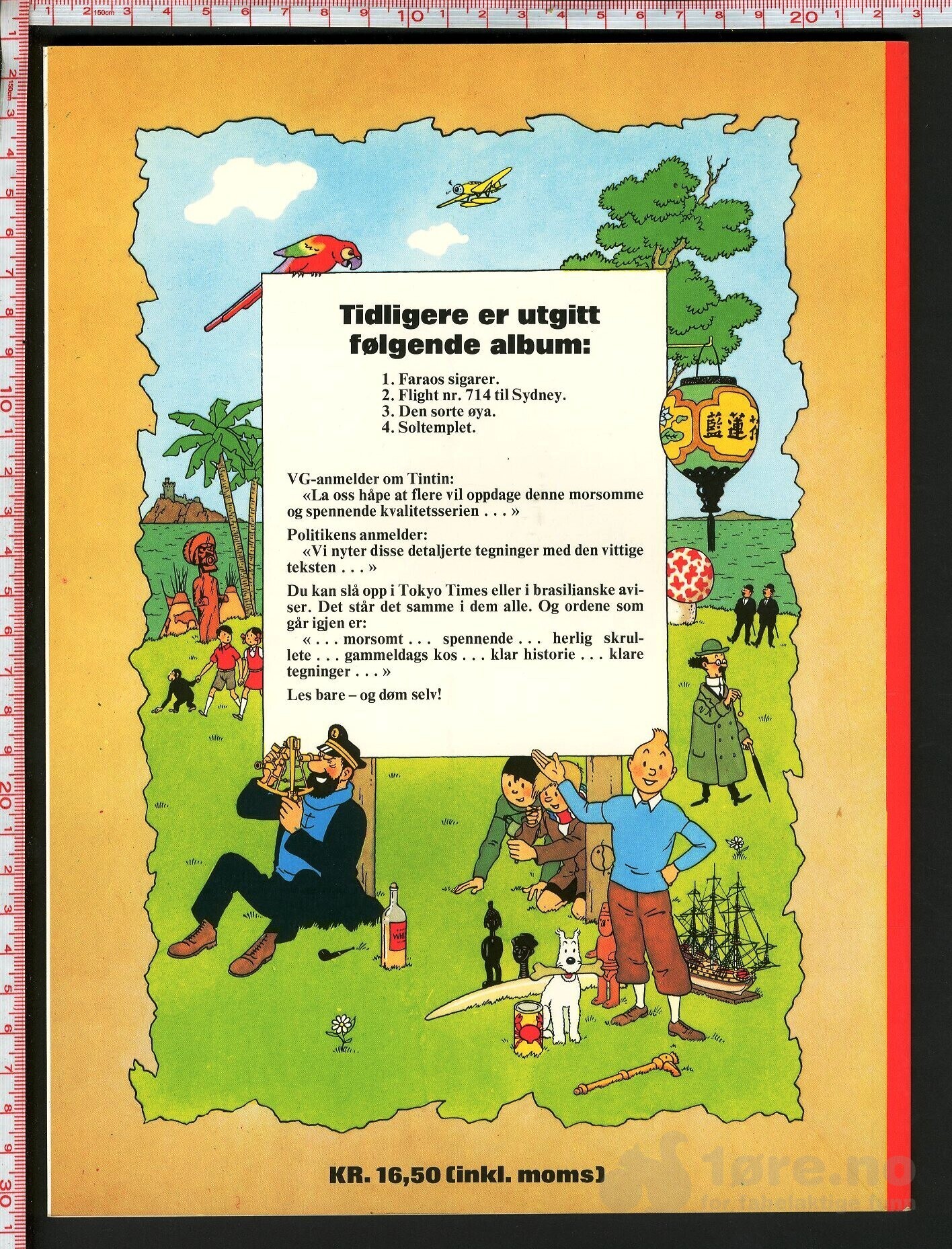 Hergé Tintins opplevelser nr. 5 - Allers, bilde 2
