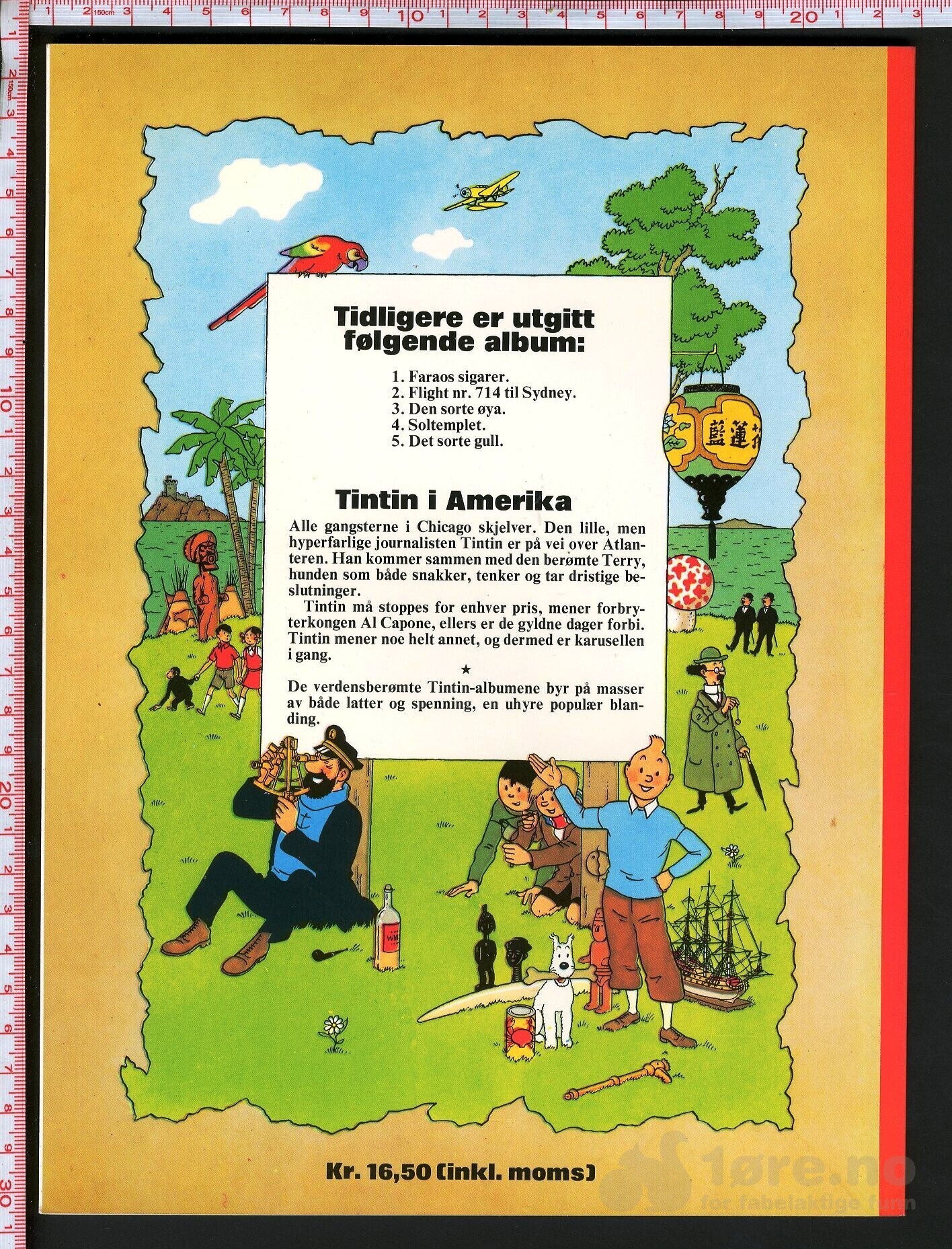 Hergé Tintins opplevelser nr. 6 - Allers, bilde 2