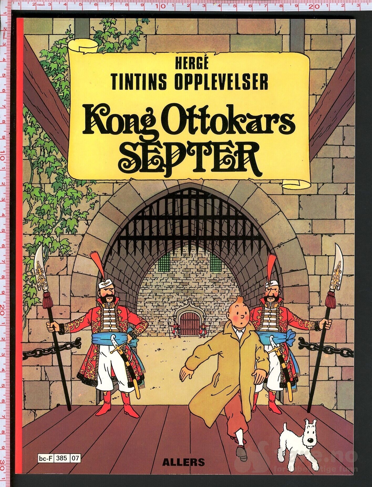 Hergé Tintins opplevelser nr. 7 - Allers