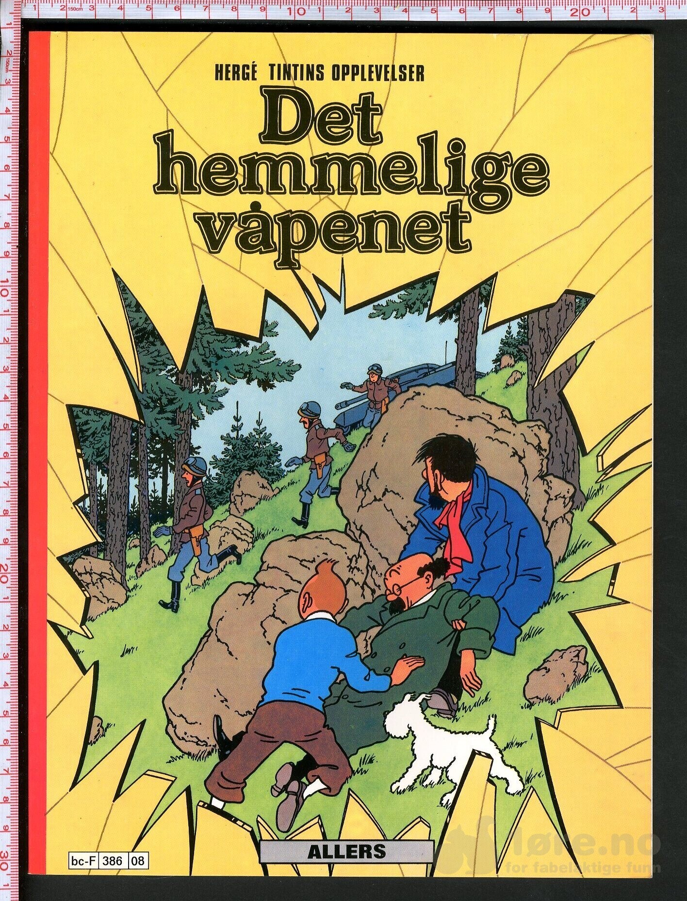 Hergé Tintins opplevelser nr. 8 - Allers