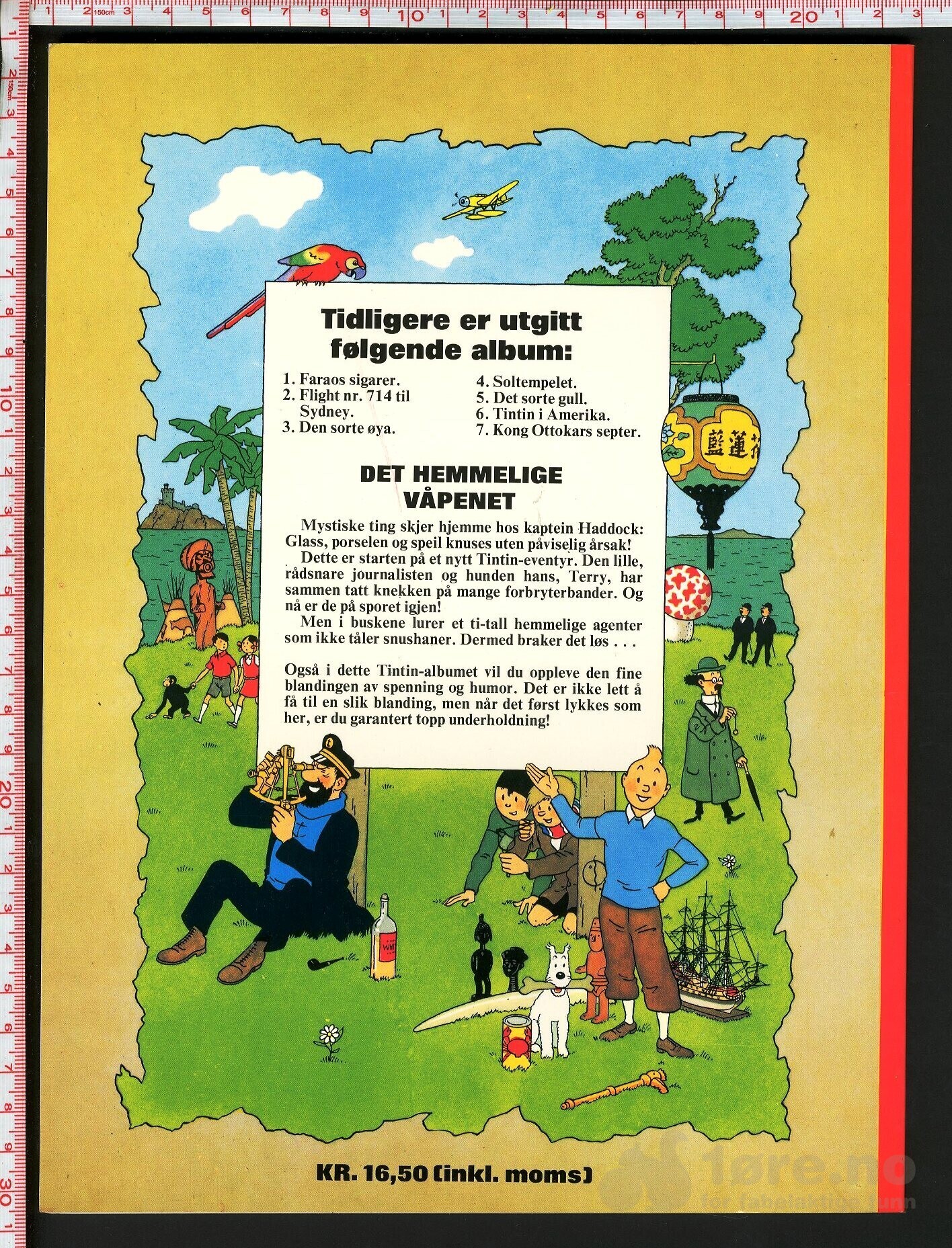Hergé Tintins opplevelser nr. 8 - Allers, bilde 2