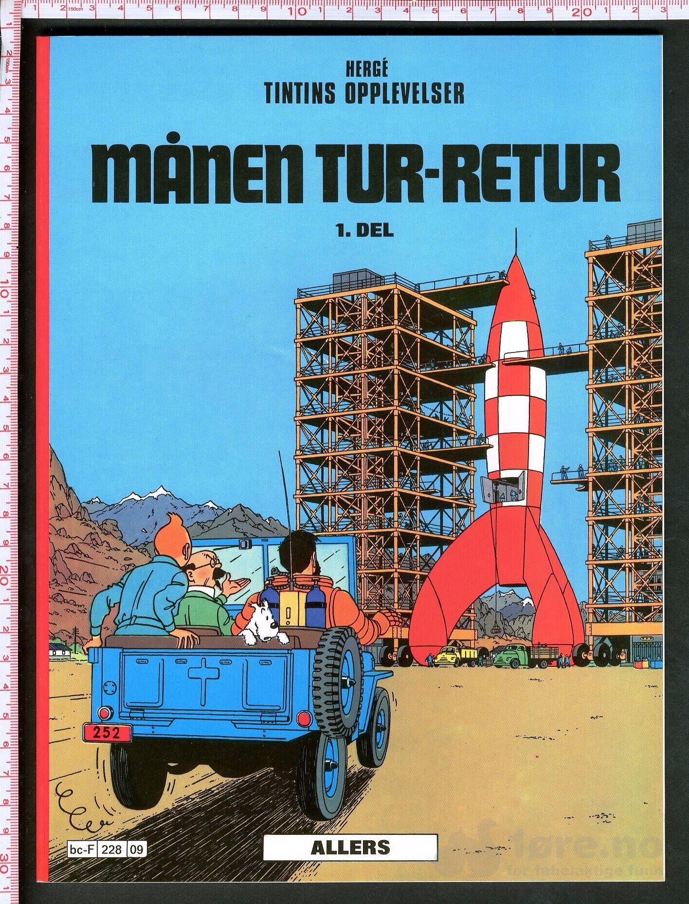 Hergé Tintins opplevelser nr. 9 - Allers