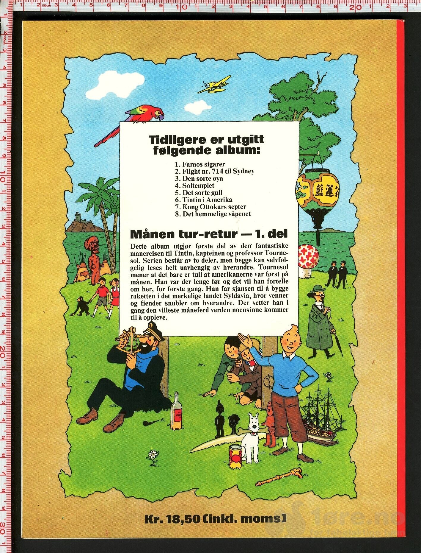 Hergé Tintins opplevelser nr. 9 - Allers, bilde 2