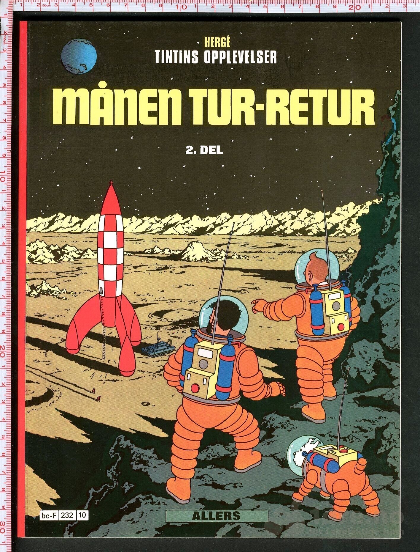 Hergé Tintins opplevelser nr. 10 - Allers