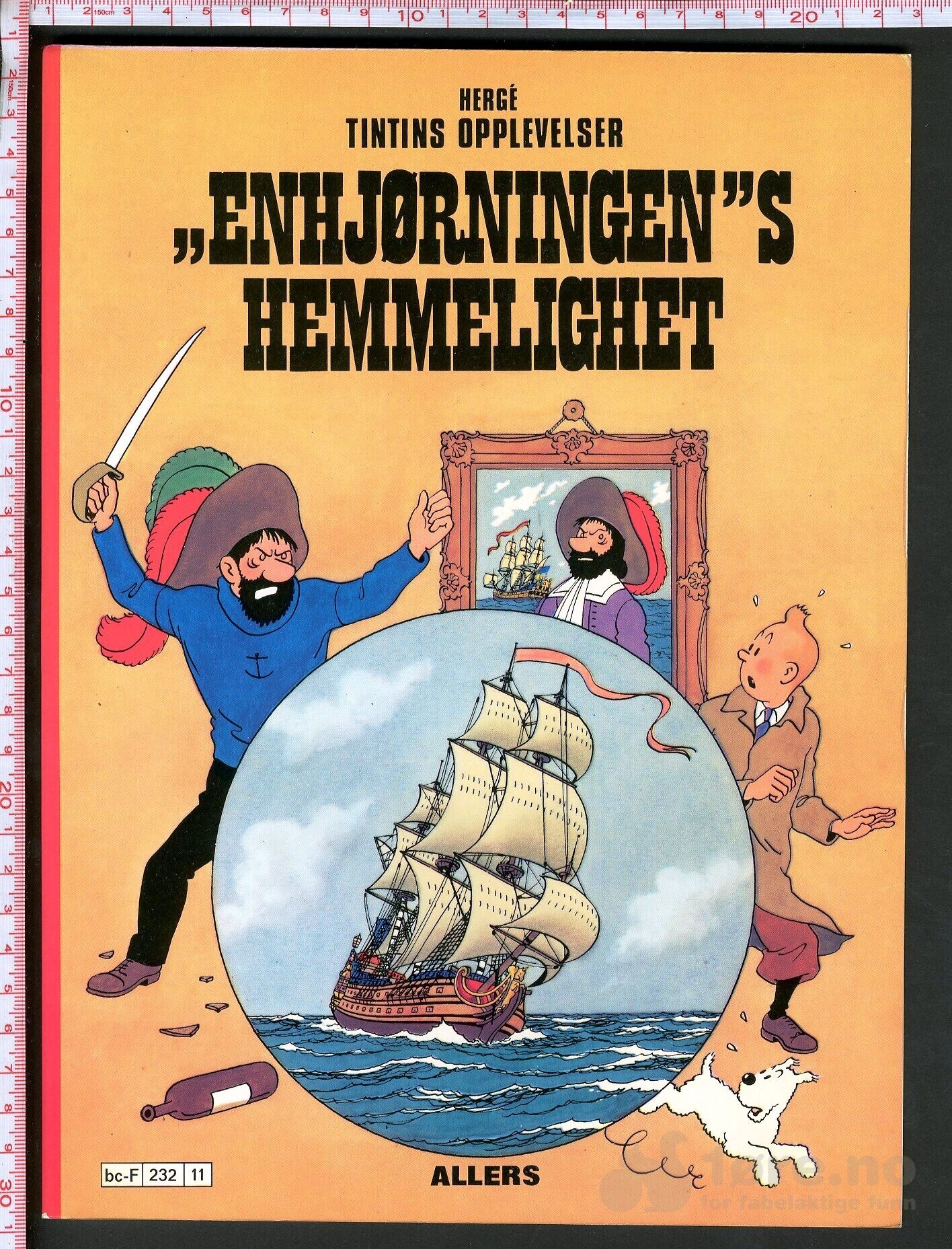 Hergé Tintins opplevelser nr. 11 - Allers