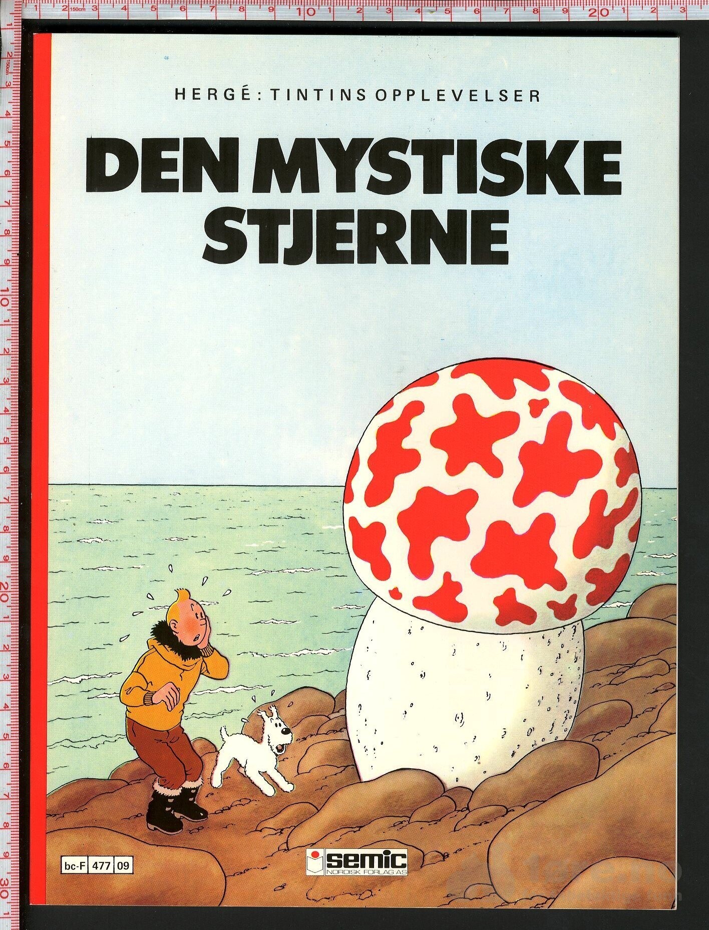 Hergé Tintins opplevelser nr. 10 - Semic