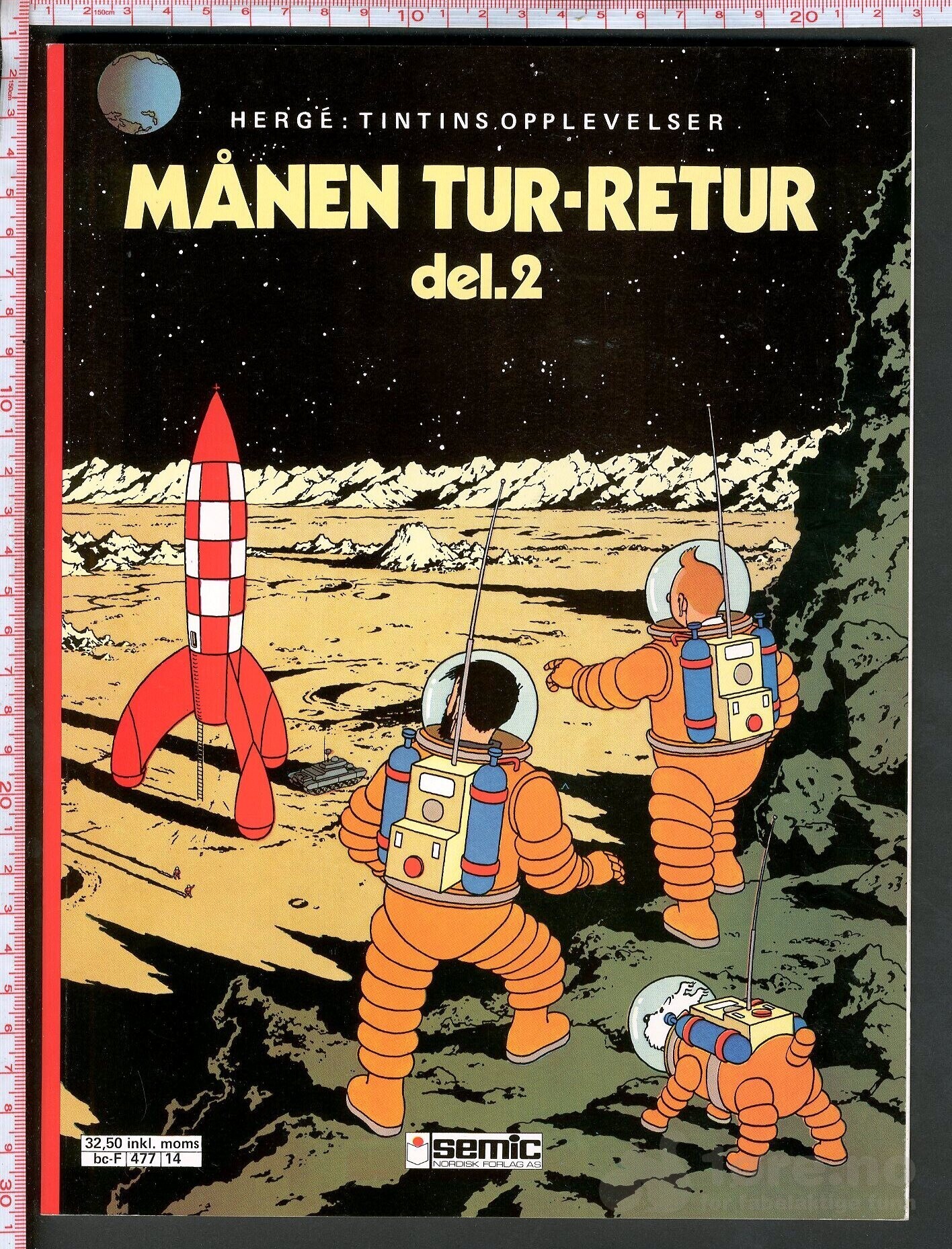 Hergé Tintins opplevelser nr. 14 - Semic