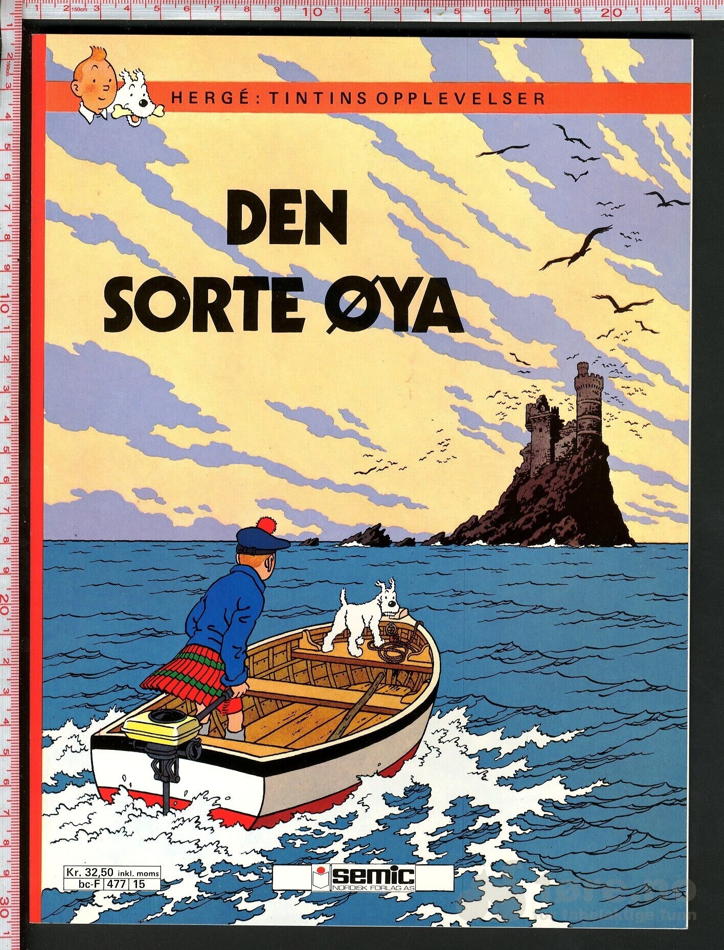 Hergé Tintins opplevelser nr. 15 - Semic, bilde 2