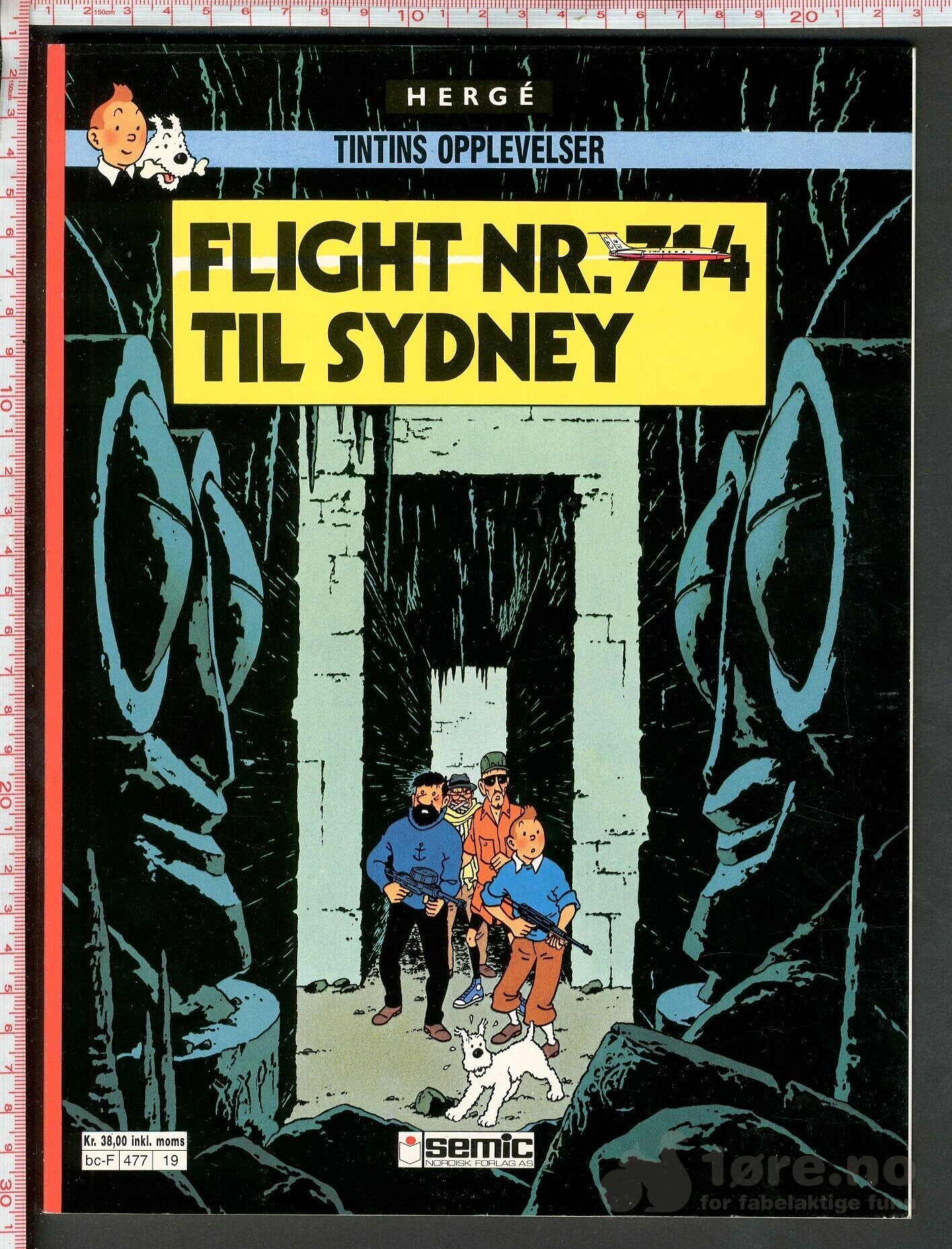 Hergé Tintins opplevelser nr. 19 - Semic