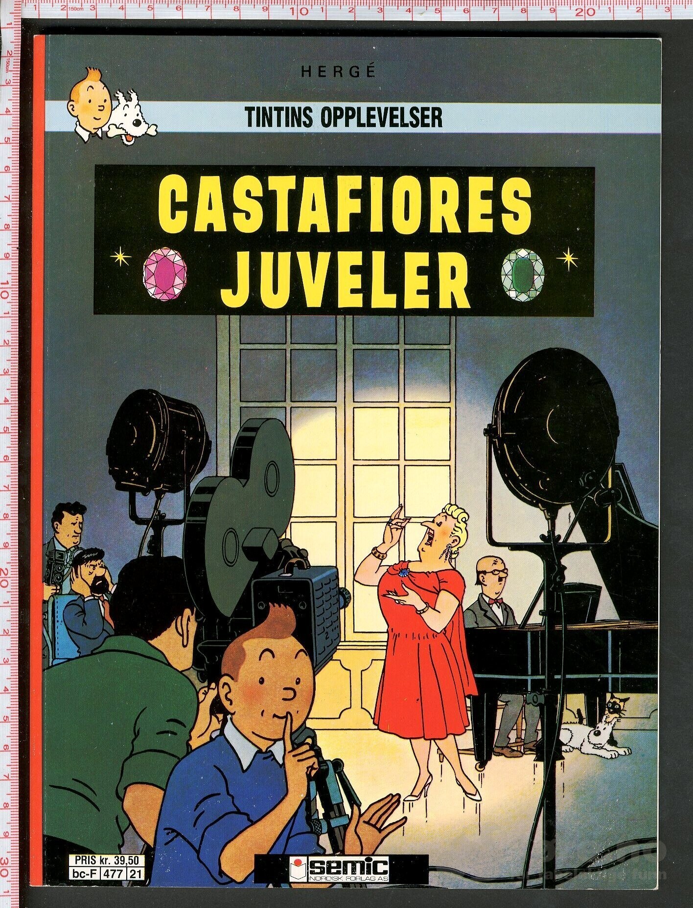 Hergé Tintins opplevelser nr. 21 - Semic