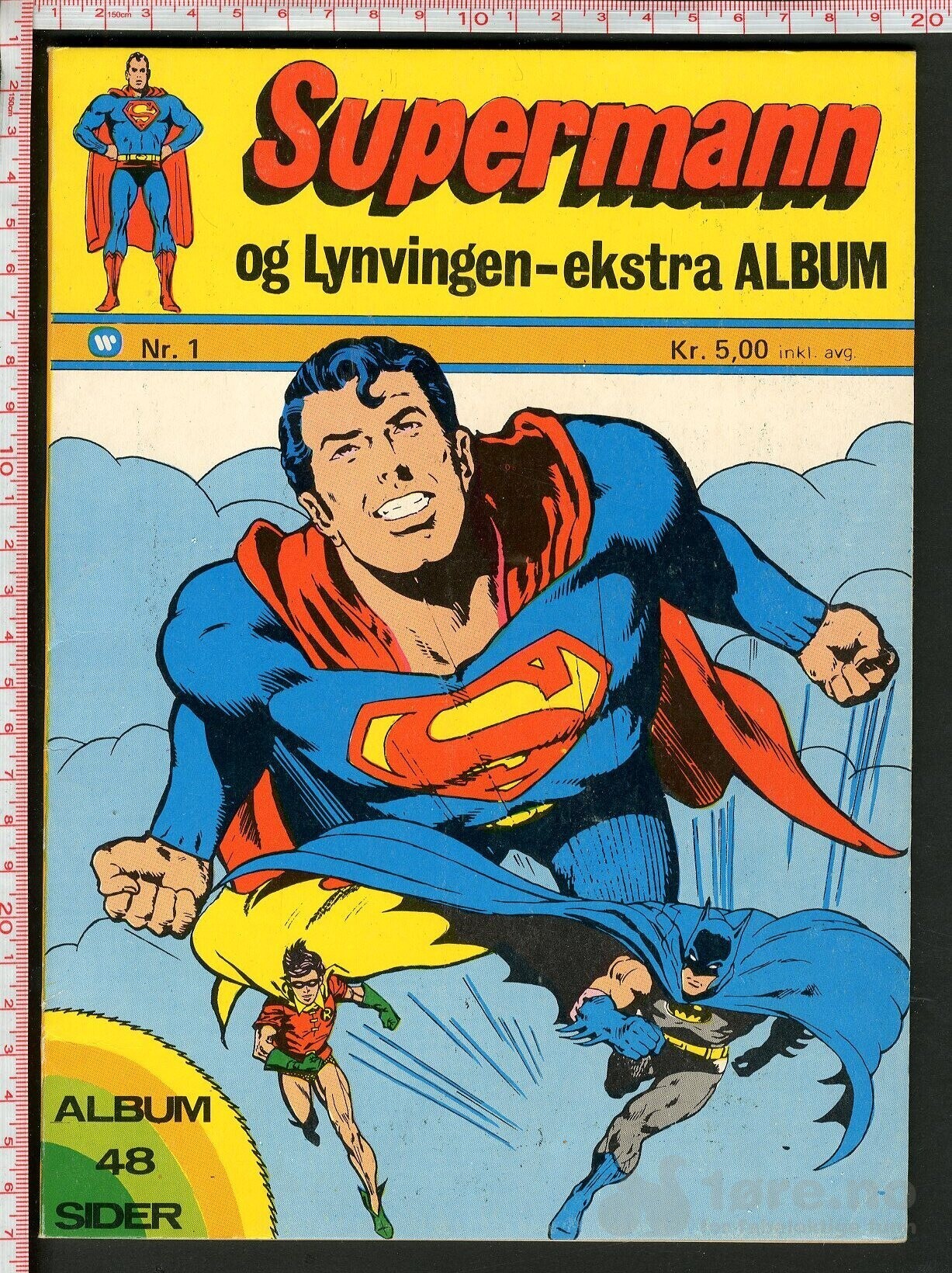 Supermann og Lynvingen-ekstra ALBUM - 1974