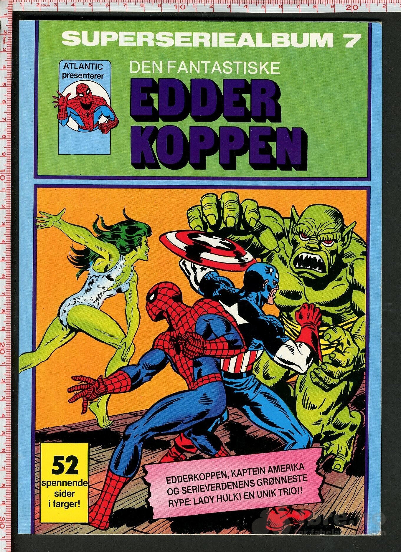 Superseriealbum 7 Den fantastiske Edderkoppen