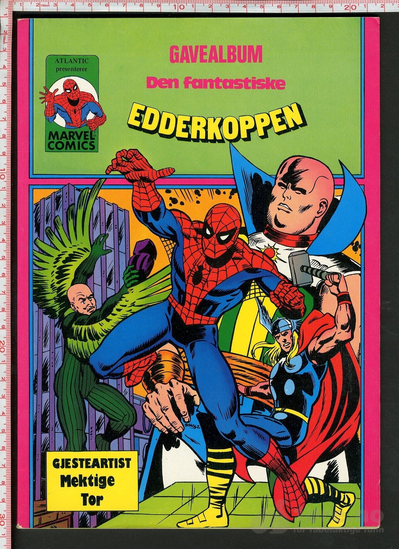 Gavealbum 1982 Den fantastiske Edderkoppen