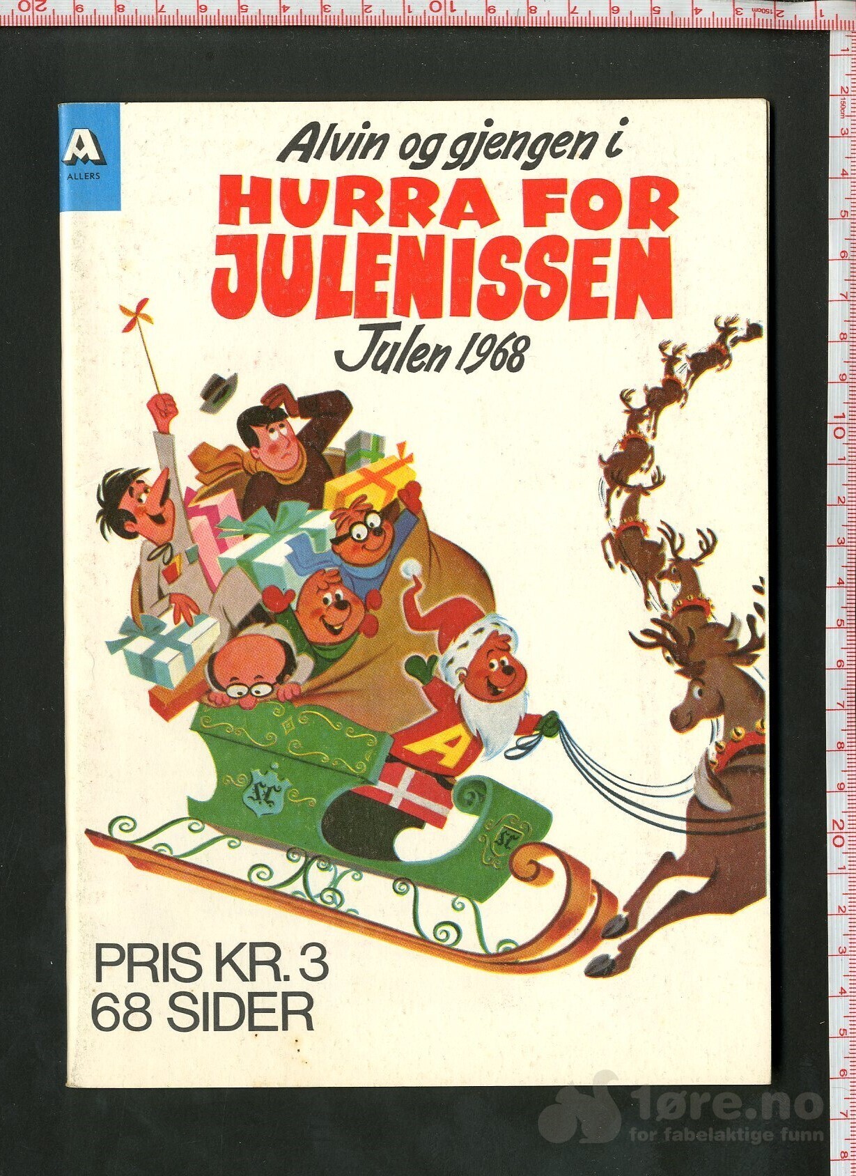 Julen 1968 Alvin og gjengen i Hurra for Julenissen