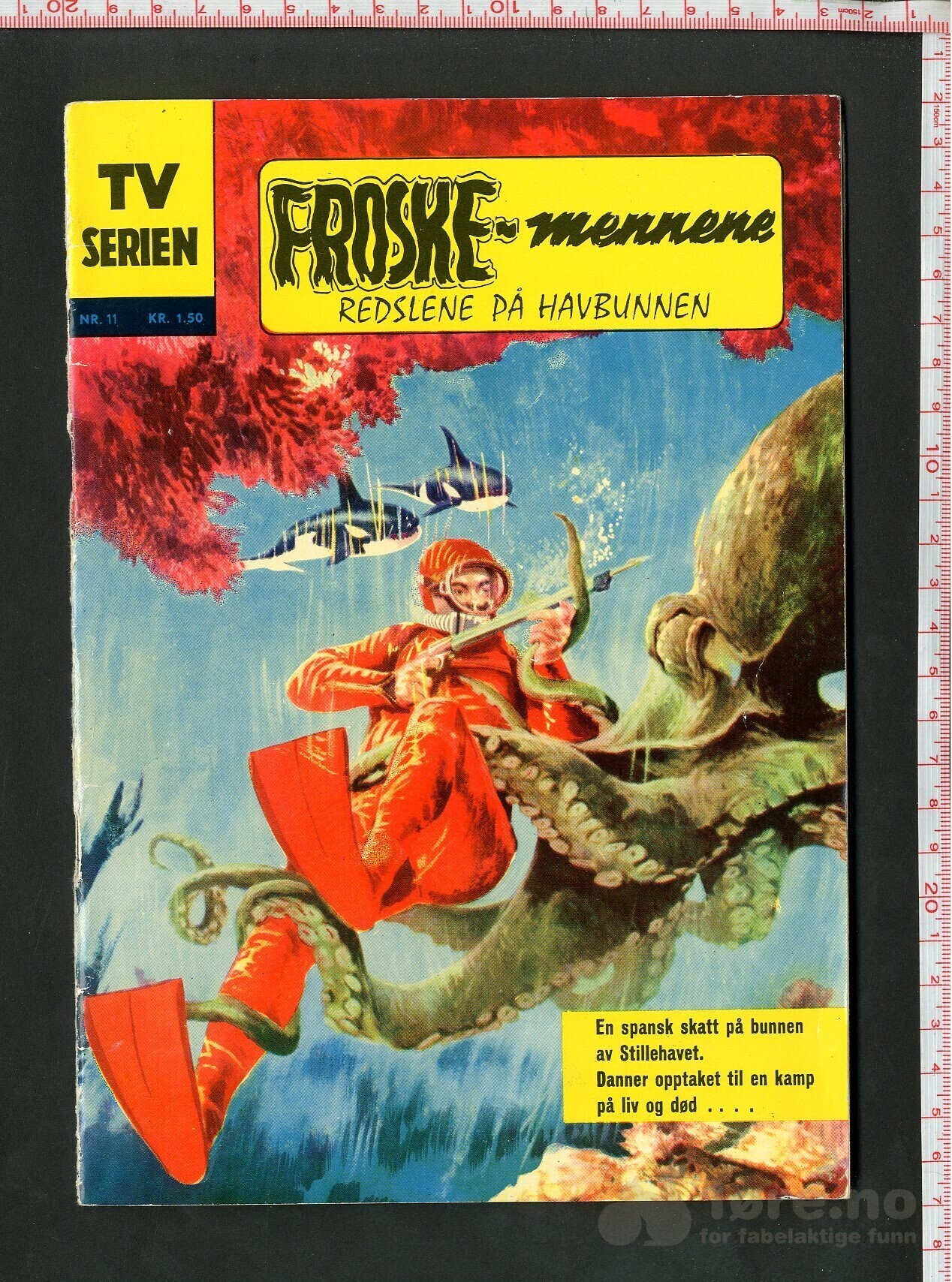 TV Serien: Nr. 11 FROSKE-mennene. Redslene på havbunnen