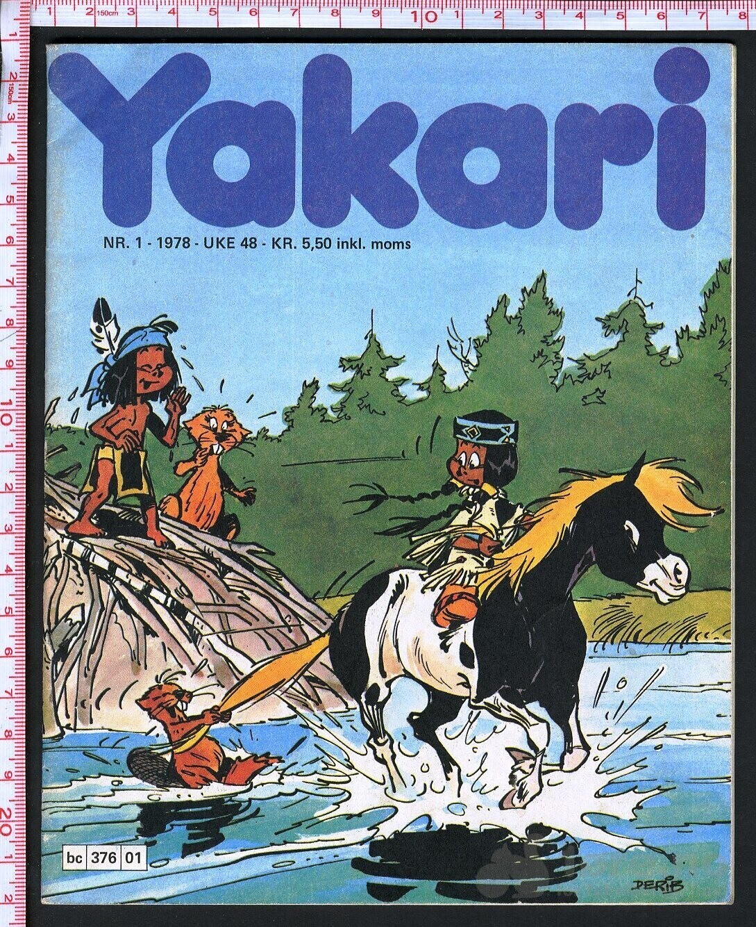 Yakari nr. 1 - 1978