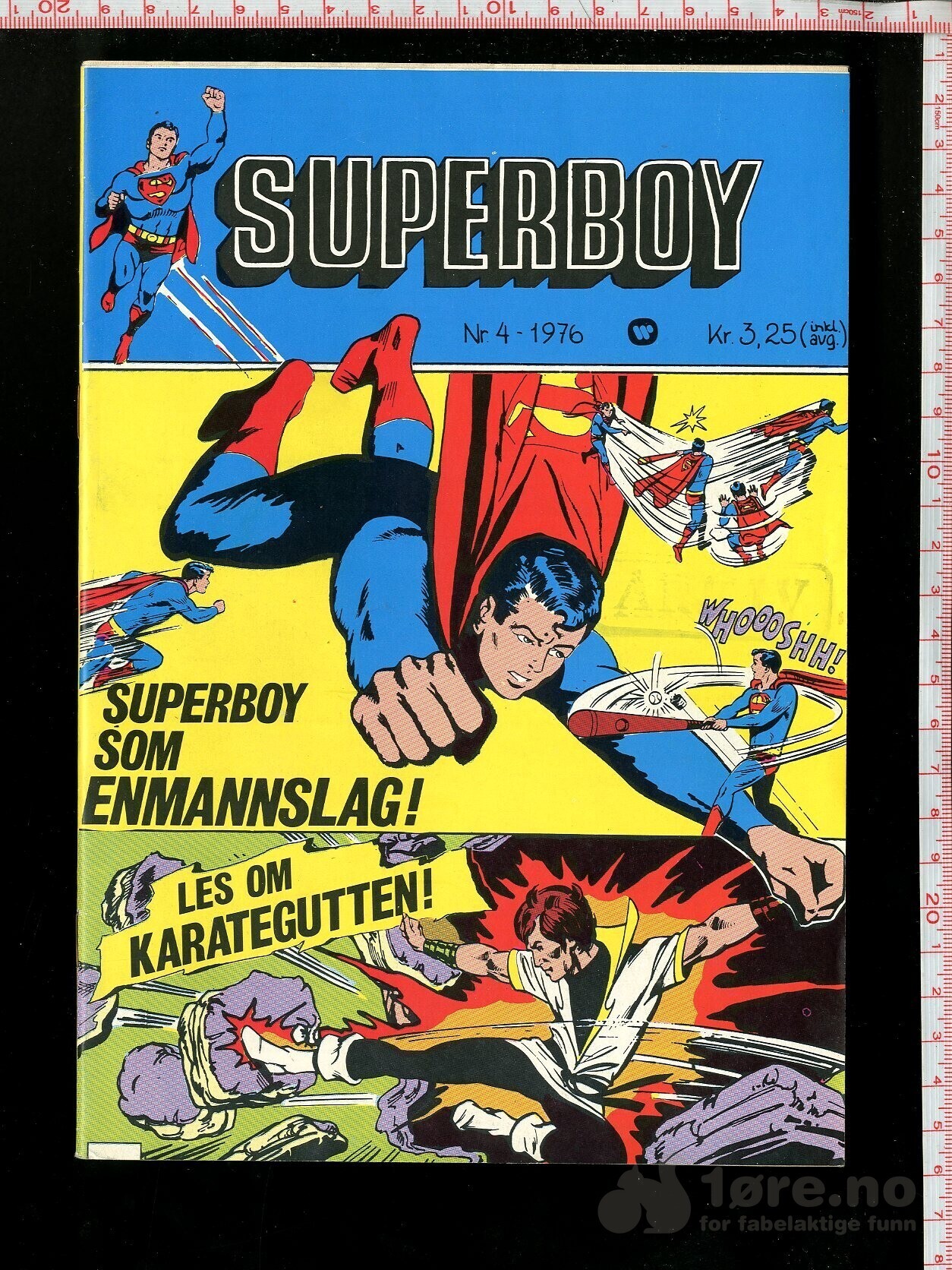 SUPERBOY 1976-4 arkiveksemplar!