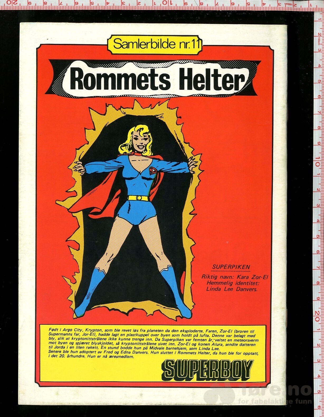 SUPERBOY 1976-7 arkiveksemplar!, bilde 2