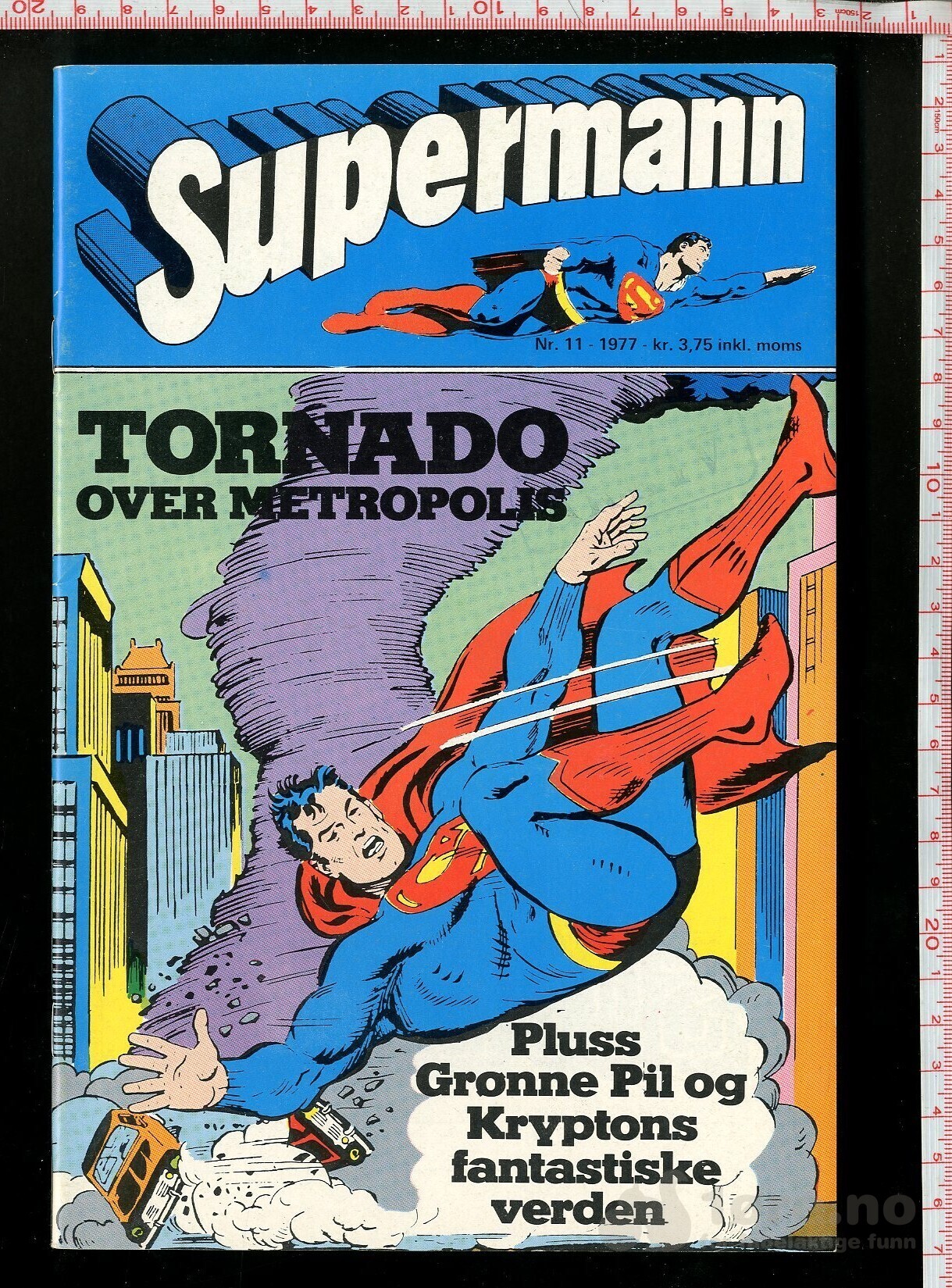 SUPERMANN 1977-11 arkiveksemplar!