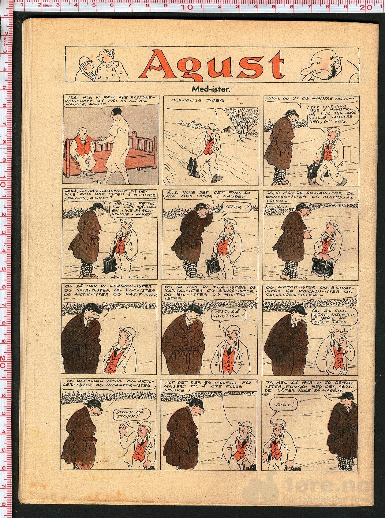 Arbeider-Magasinet 1942 nr 19 - Bjarne Restan / Vidkun Quisling, bilde 2