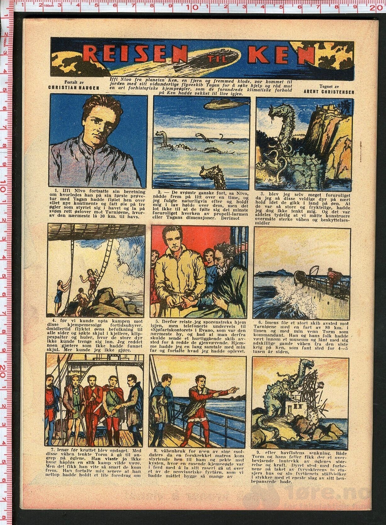 Arbeider-Magasinet 1933 nr 34 tegneserieforside!, bilde 2