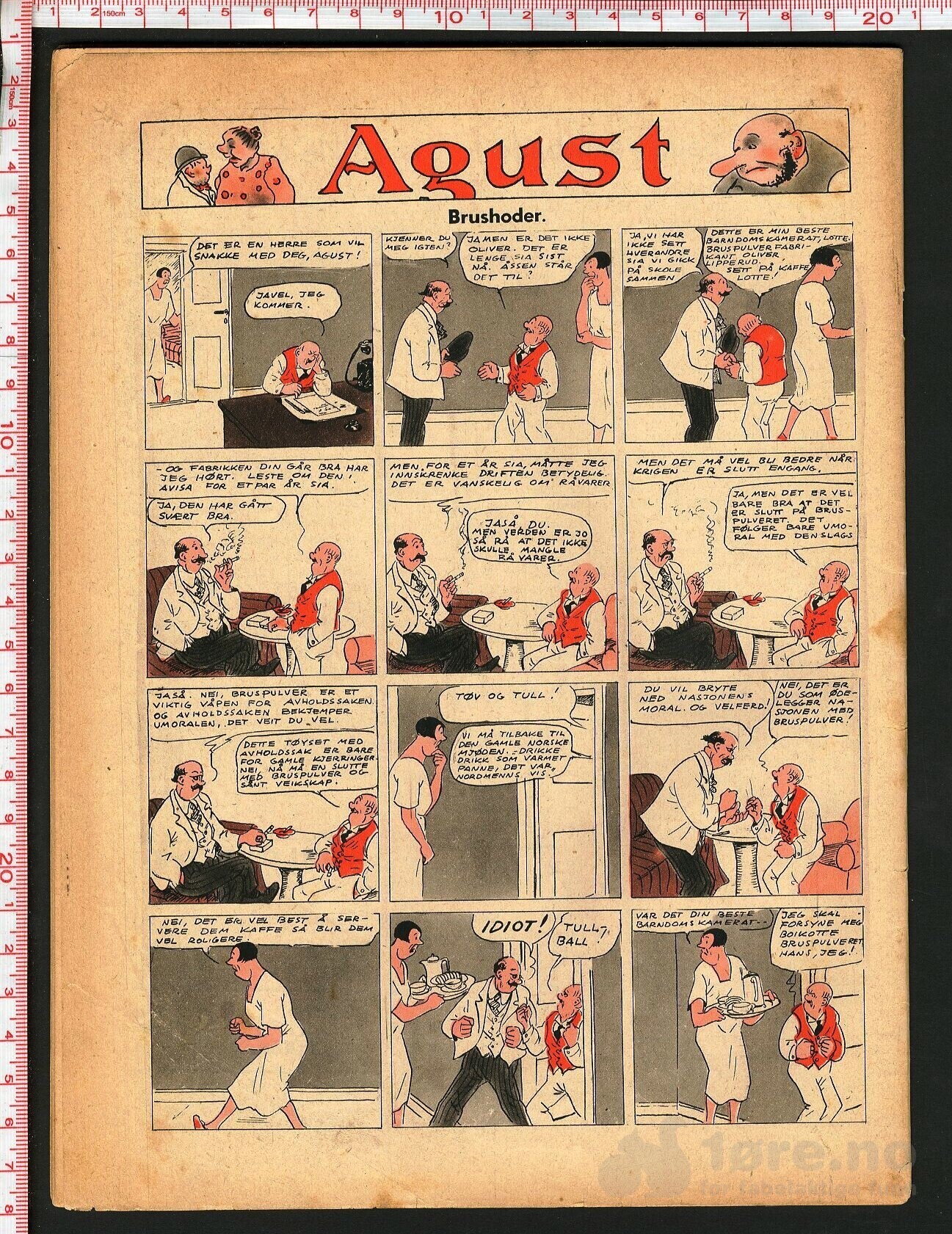 Arbeider-Magasinet 1942 nr 20 Bustenskjold forside!, bilde 2