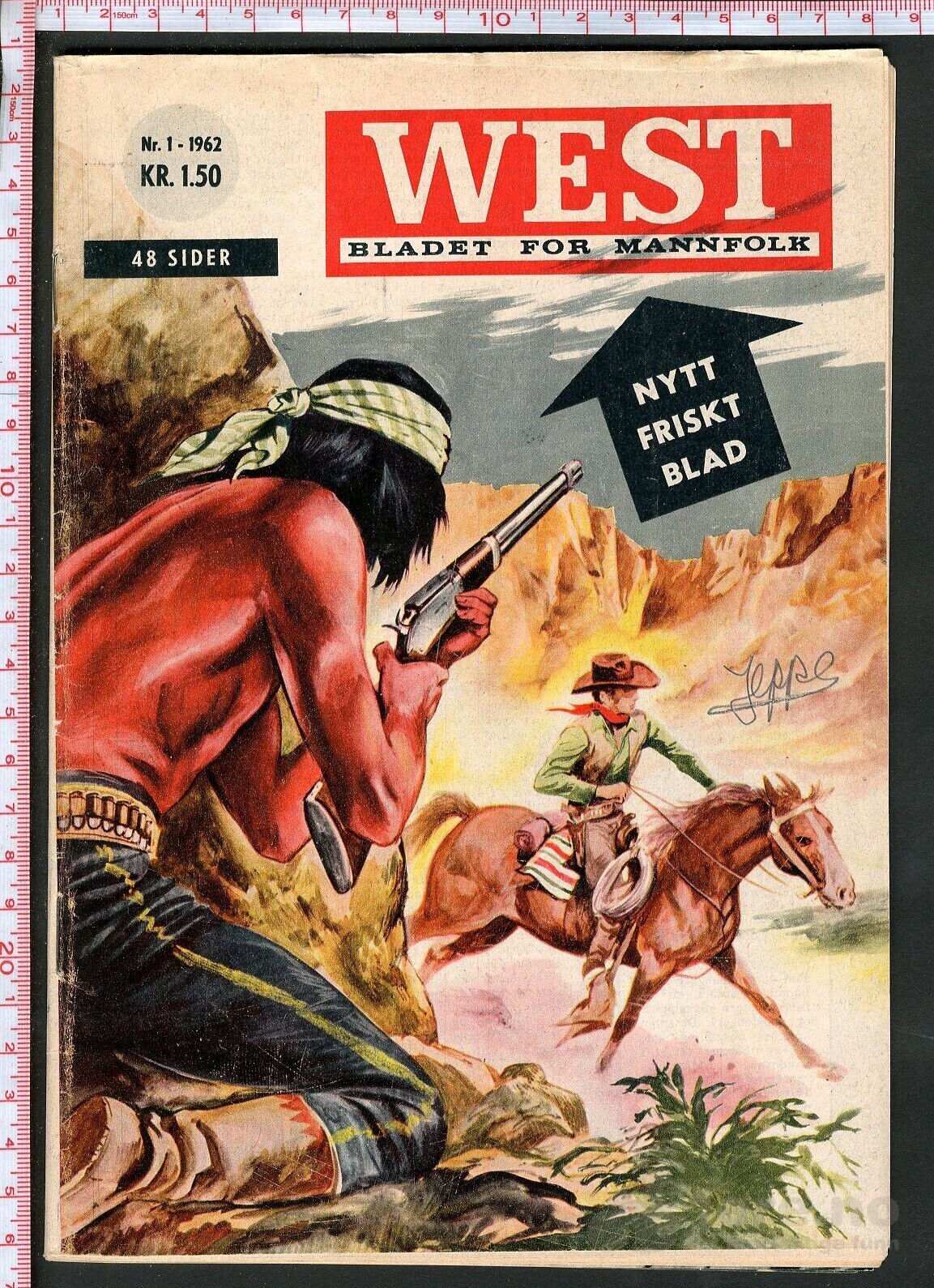 West - Bladet for mannfolk 1962 nr 1 og 3