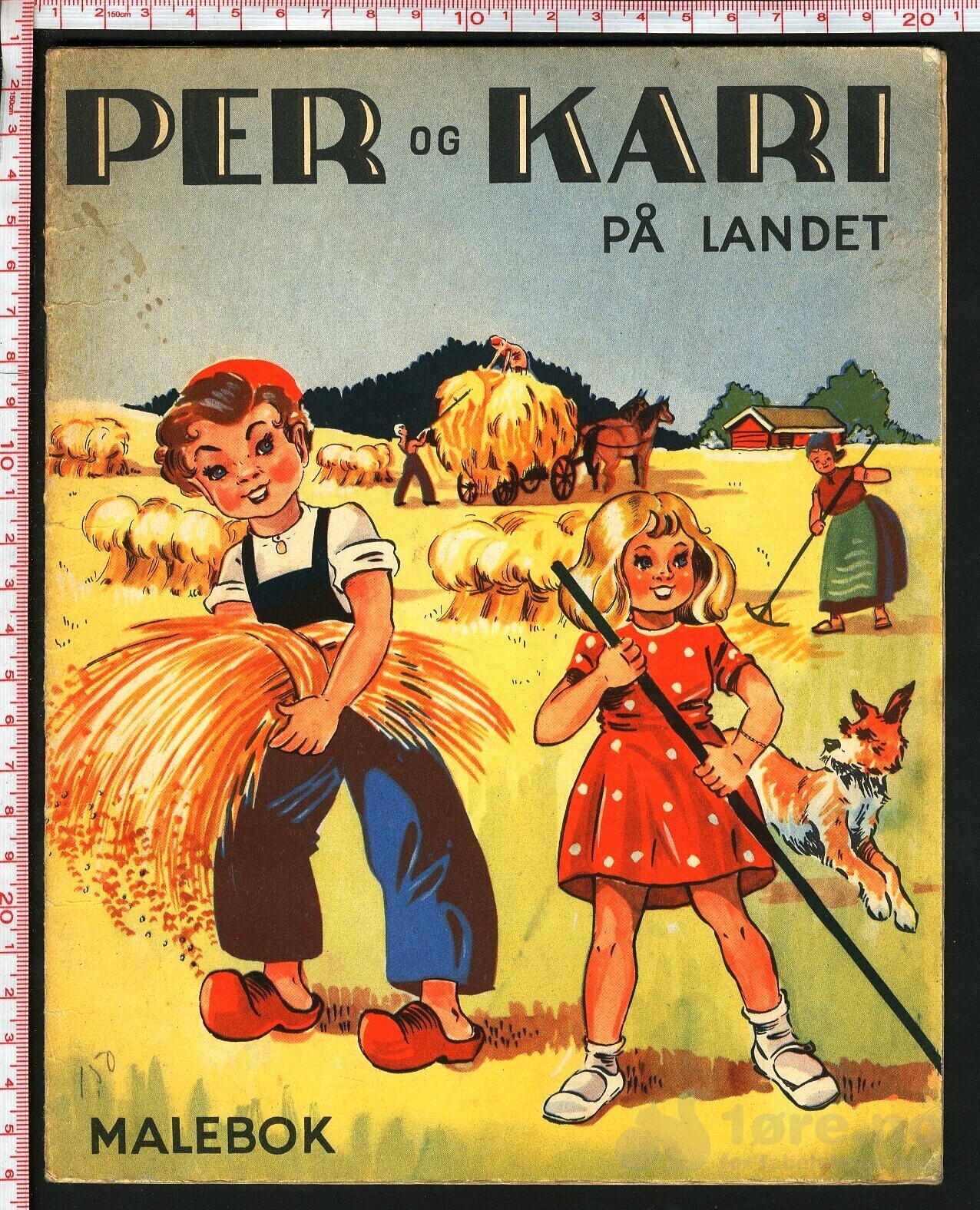 Per og Kari på landet Malebok