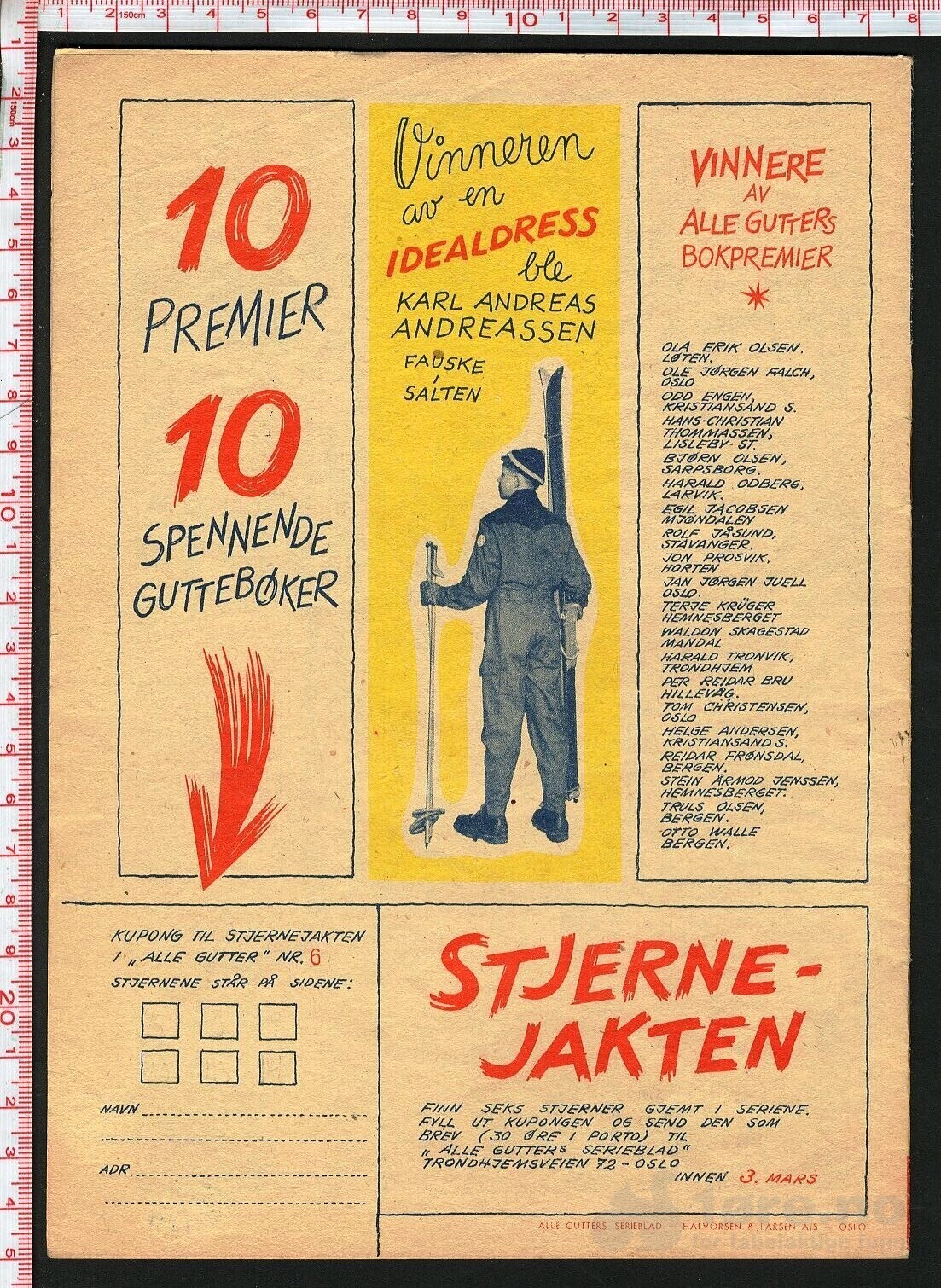 Alle gutters seriebladet nr.6 - 1954, bilde 2
