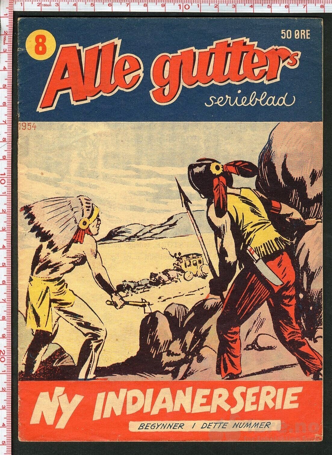 Alle gutters serieblad nr.8 - 1954