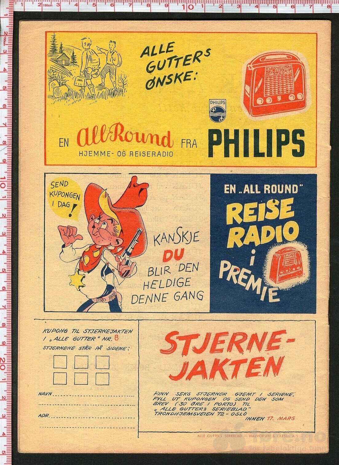 Alle gutters serieblad nr.8 - 1954, bilde 2