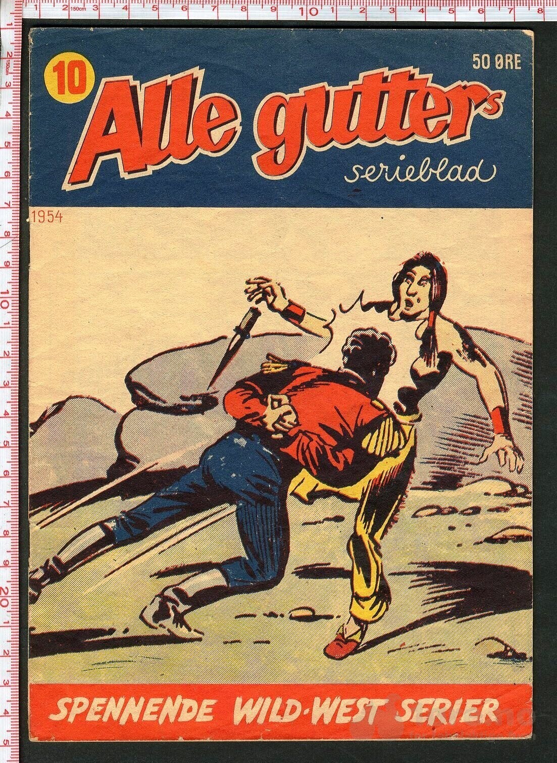 Alle gutters serieblad nr.10 - 1954
