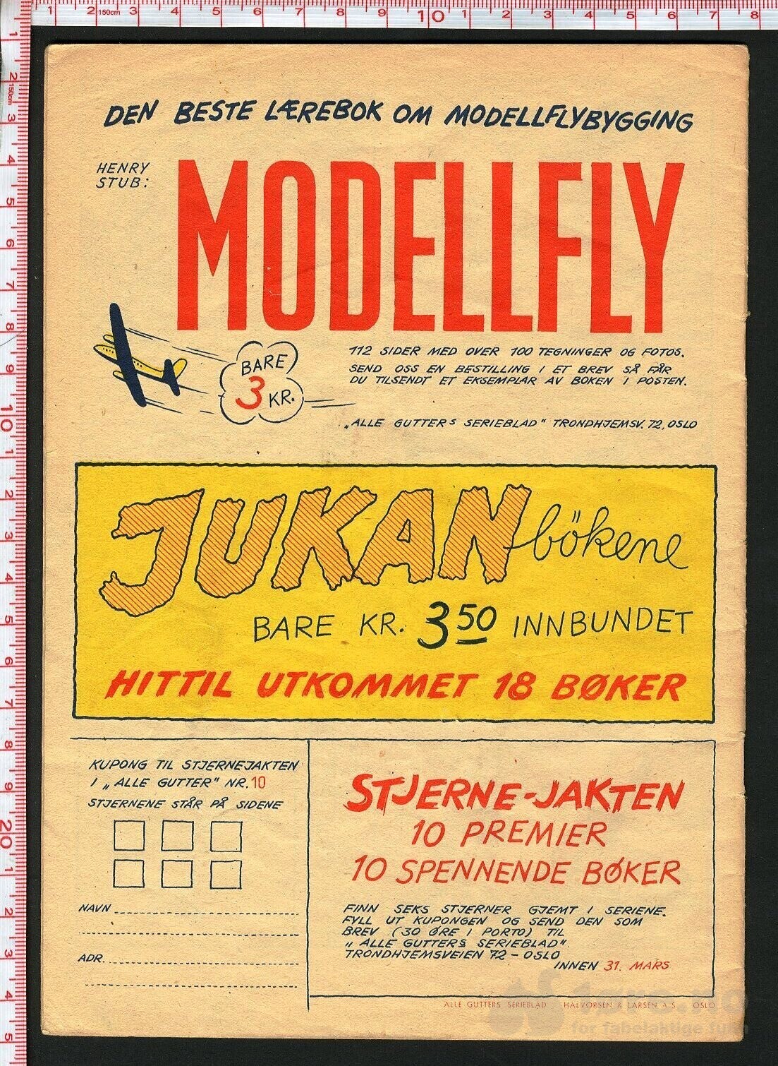 Alle gutters serieblad nr.10 - 1954, bilde 2