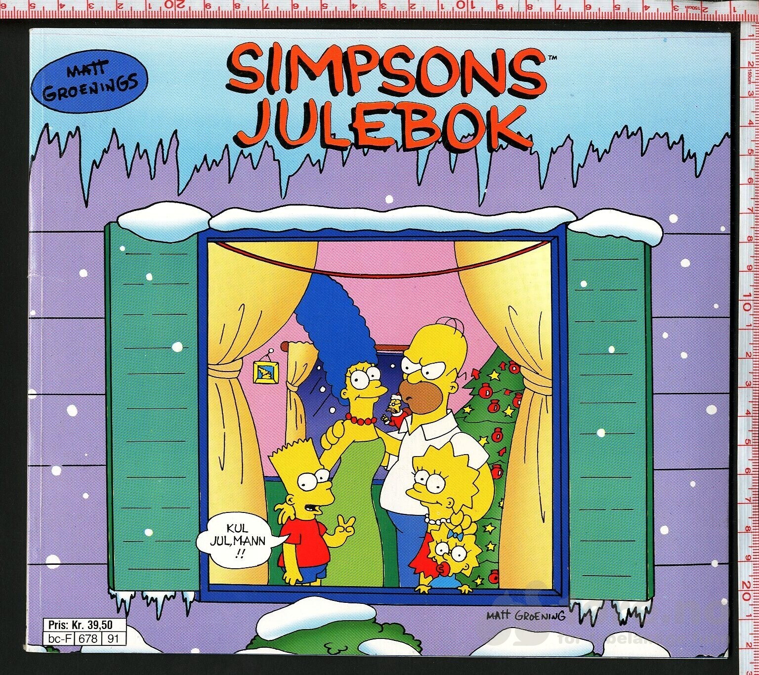 Simpsons julebok 1991