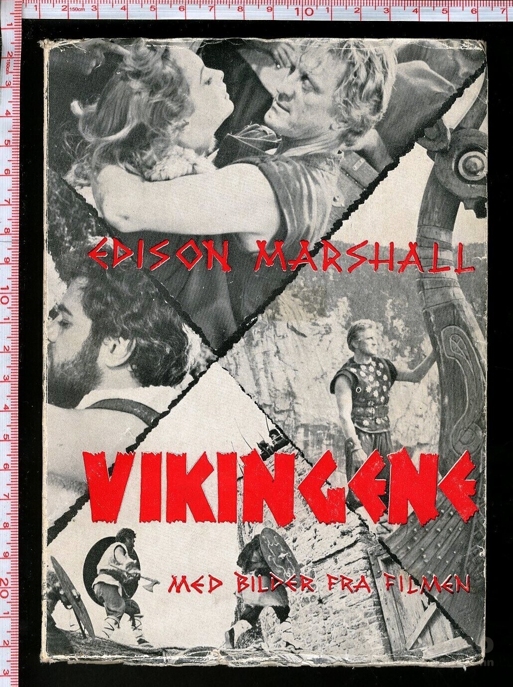 Vikingene 1958 heftet m/smussomslag!