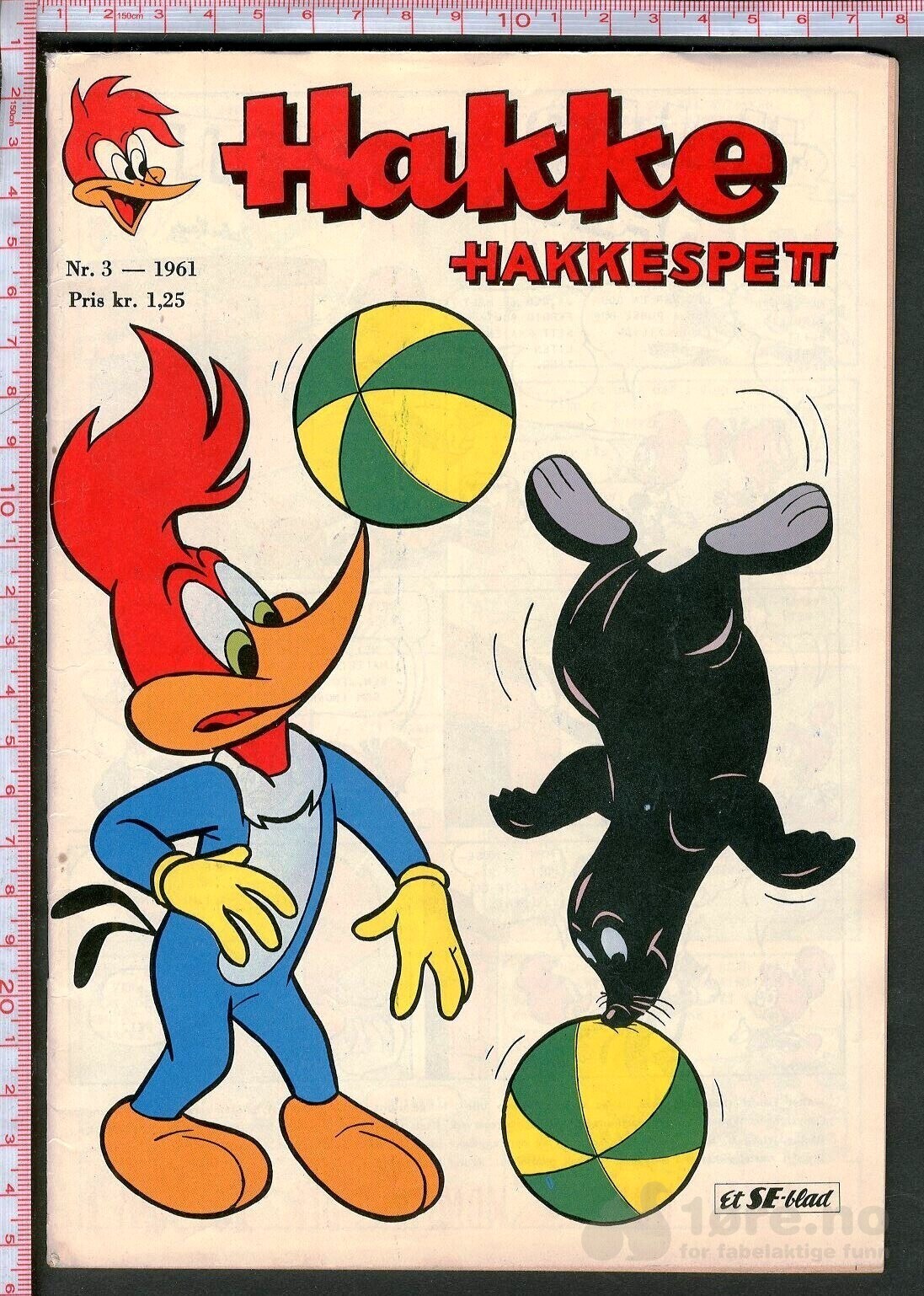 Hakke Hakkespett nr.3 - 1961