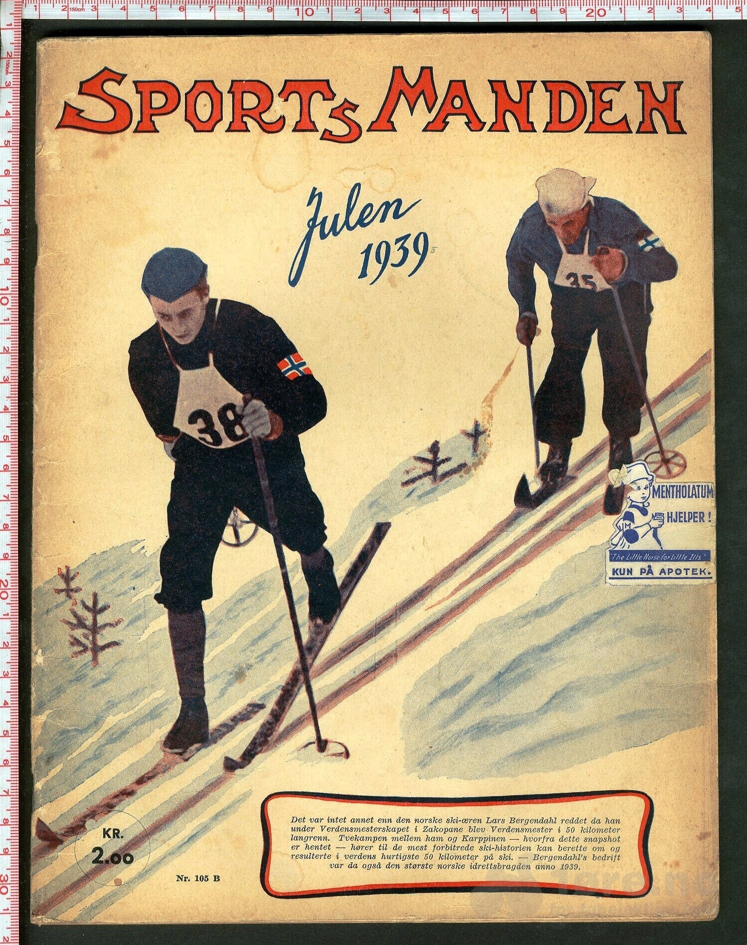 Sportsmanden julen 1939