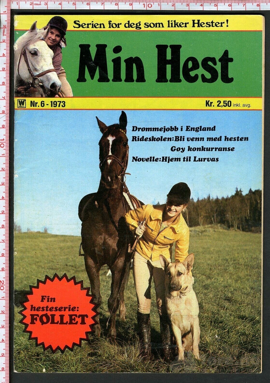 Min hest nr.6 - 1973